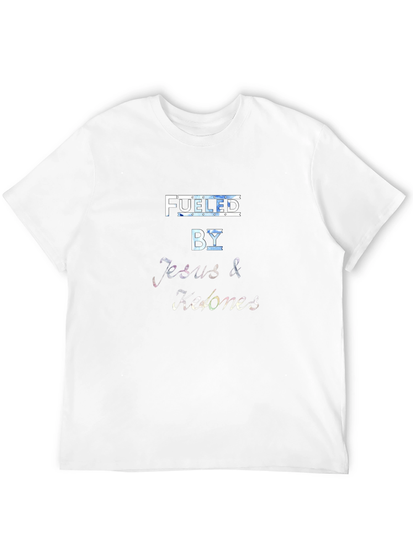 Fueled By Jesus & Ketones Black T-Shirt