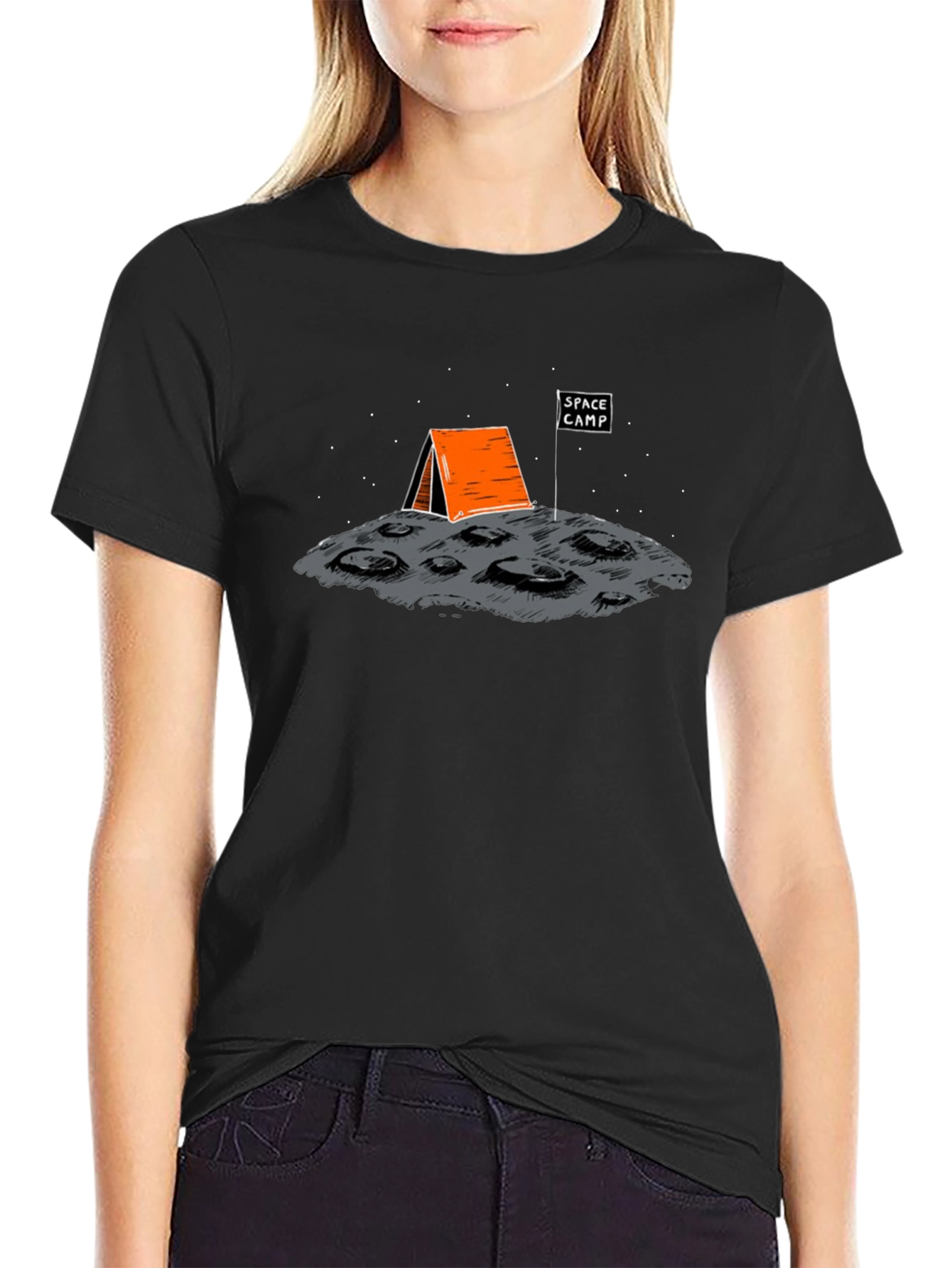 Space Camp Moonscape Graphic T-Shirt