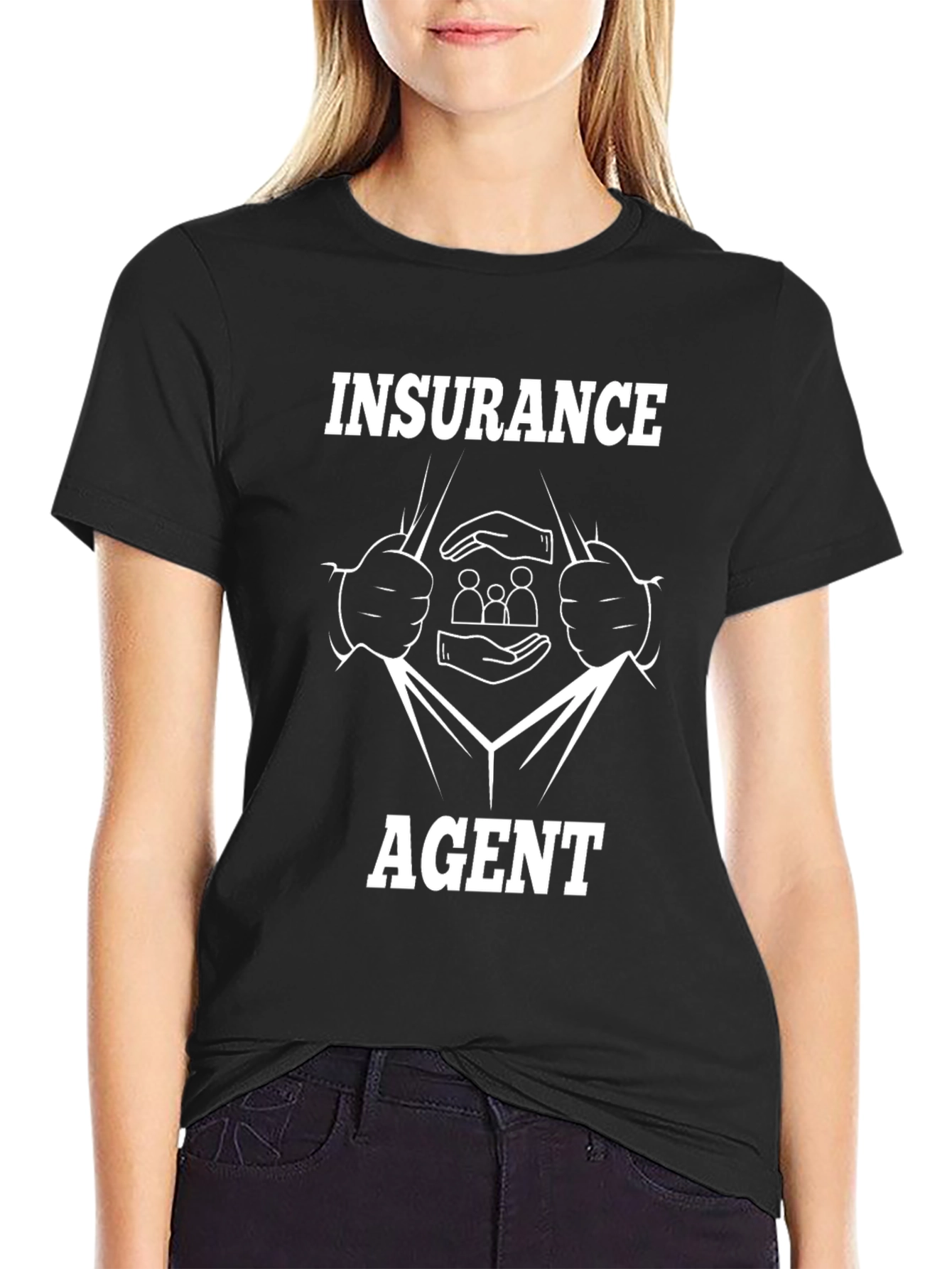 Insurance Agent Graphic T-Shirt