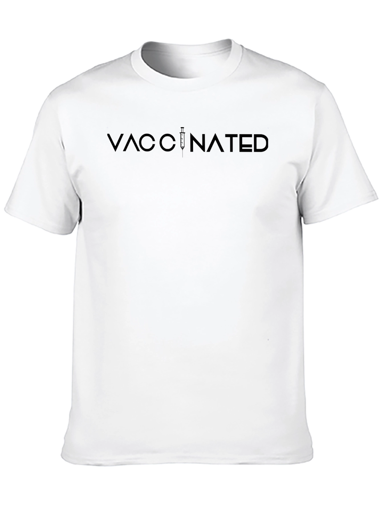 Vaccinated T-Shirt - Modern Graphic Tee