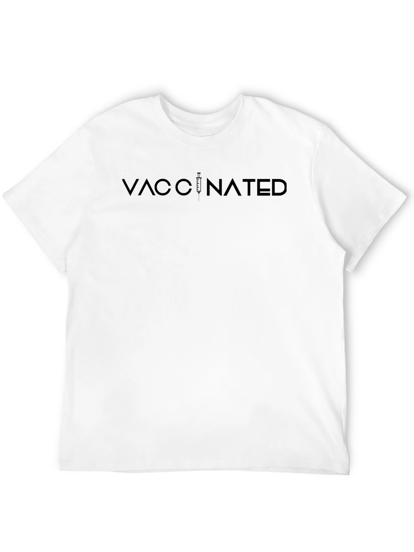 Vaccinated T-Shirt - Modern Graphic Tee
