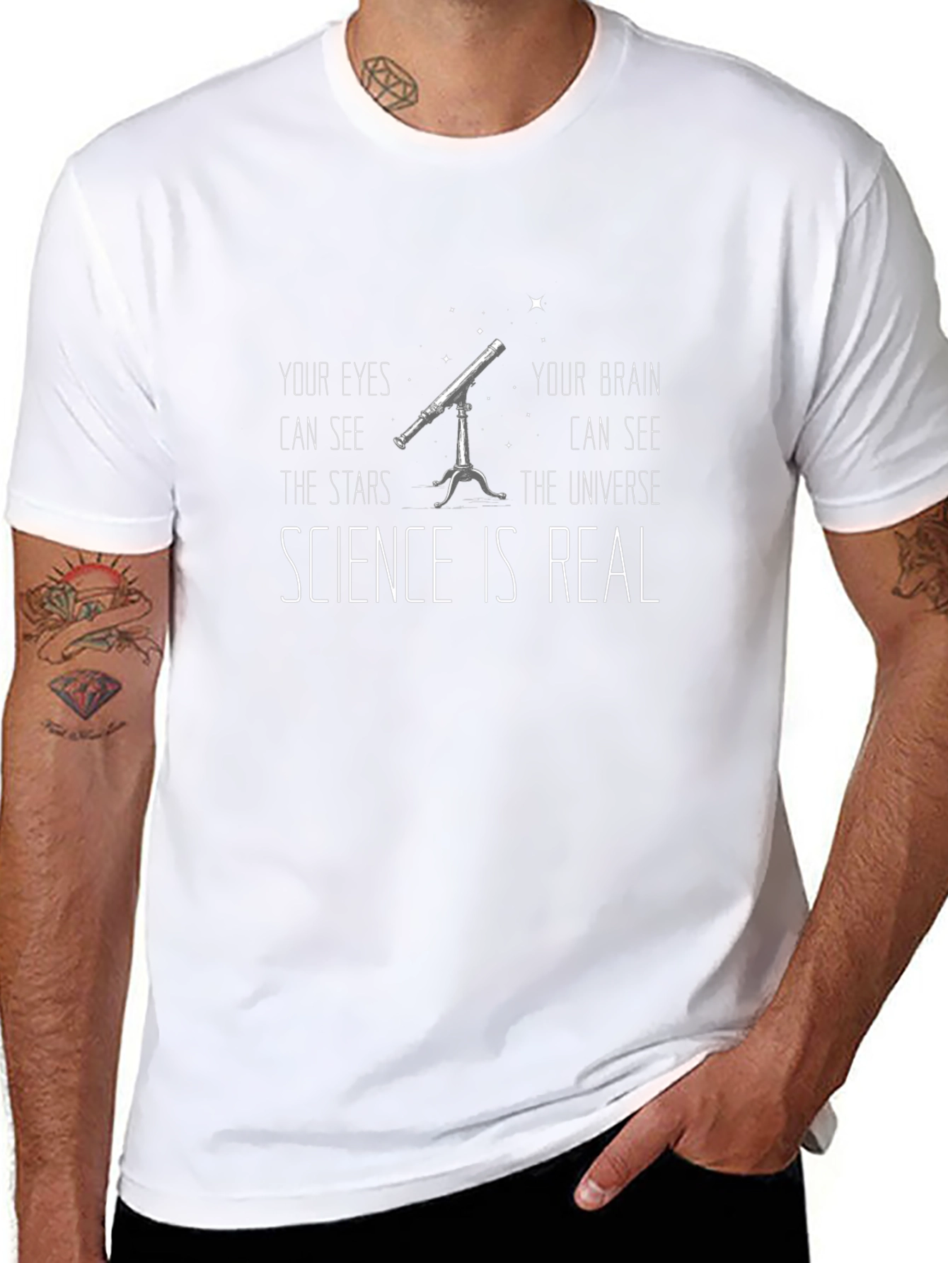 Science Is Real Graphic Tee