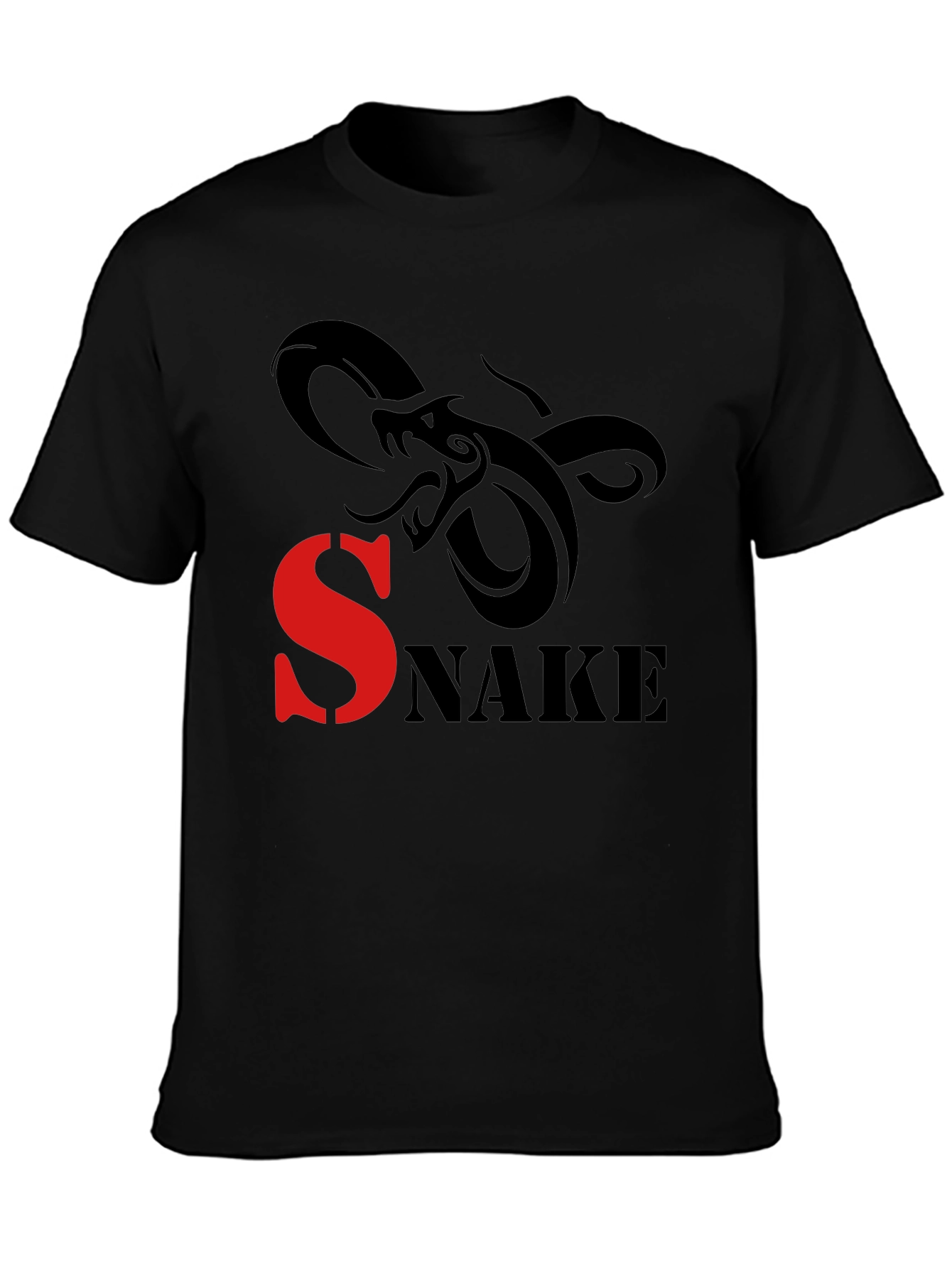 Snake Graphic Print T-Shirt