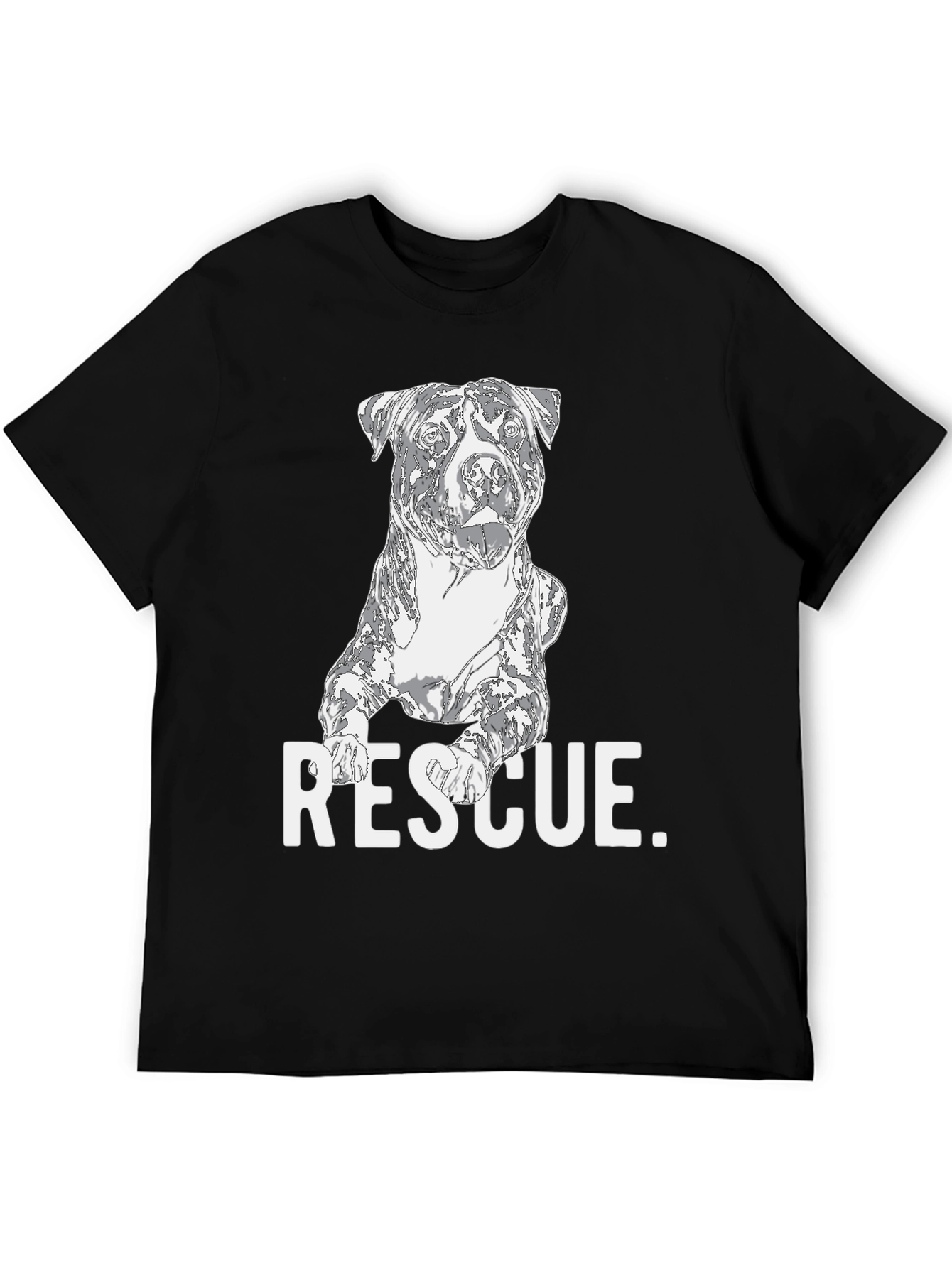Dog Rescue T-Shirt - Support Animal Adoption