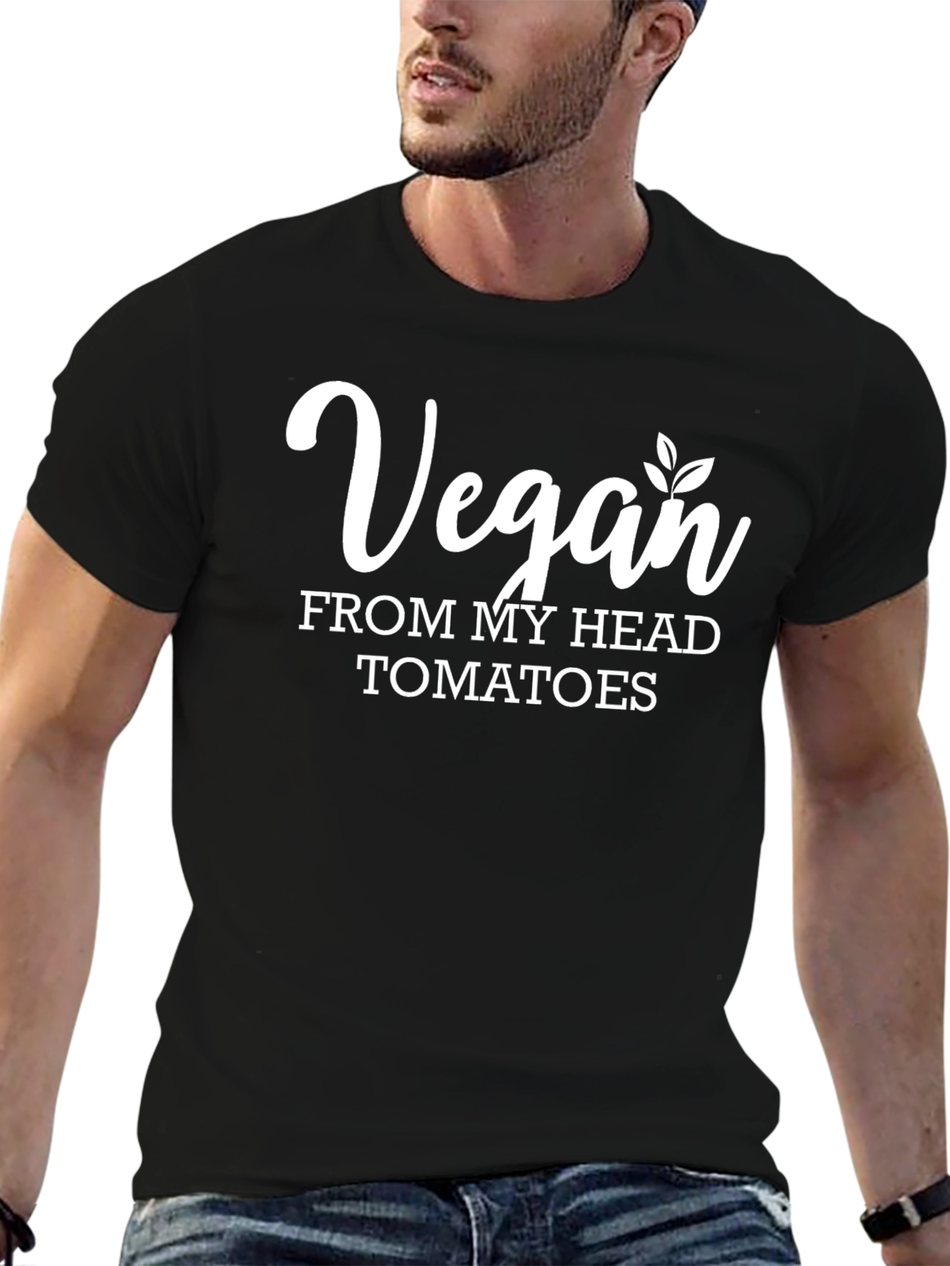Vegan From My Head Tomatoes T-Shirt