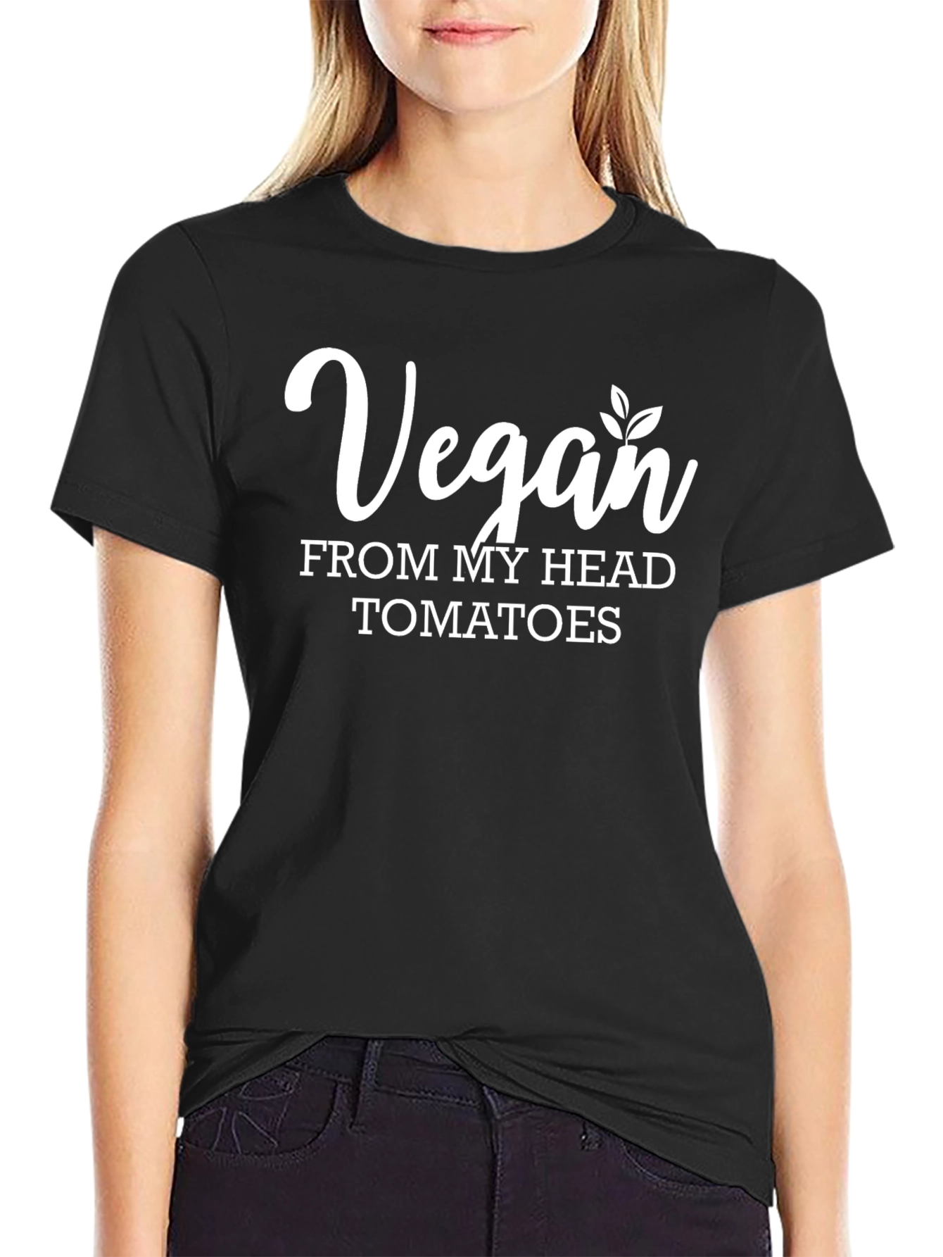 Vegan From My Head Tomatoes T-Shirt
