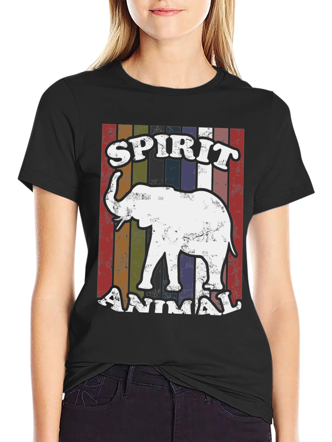 Elephant Spirit Animal Graphic Tee