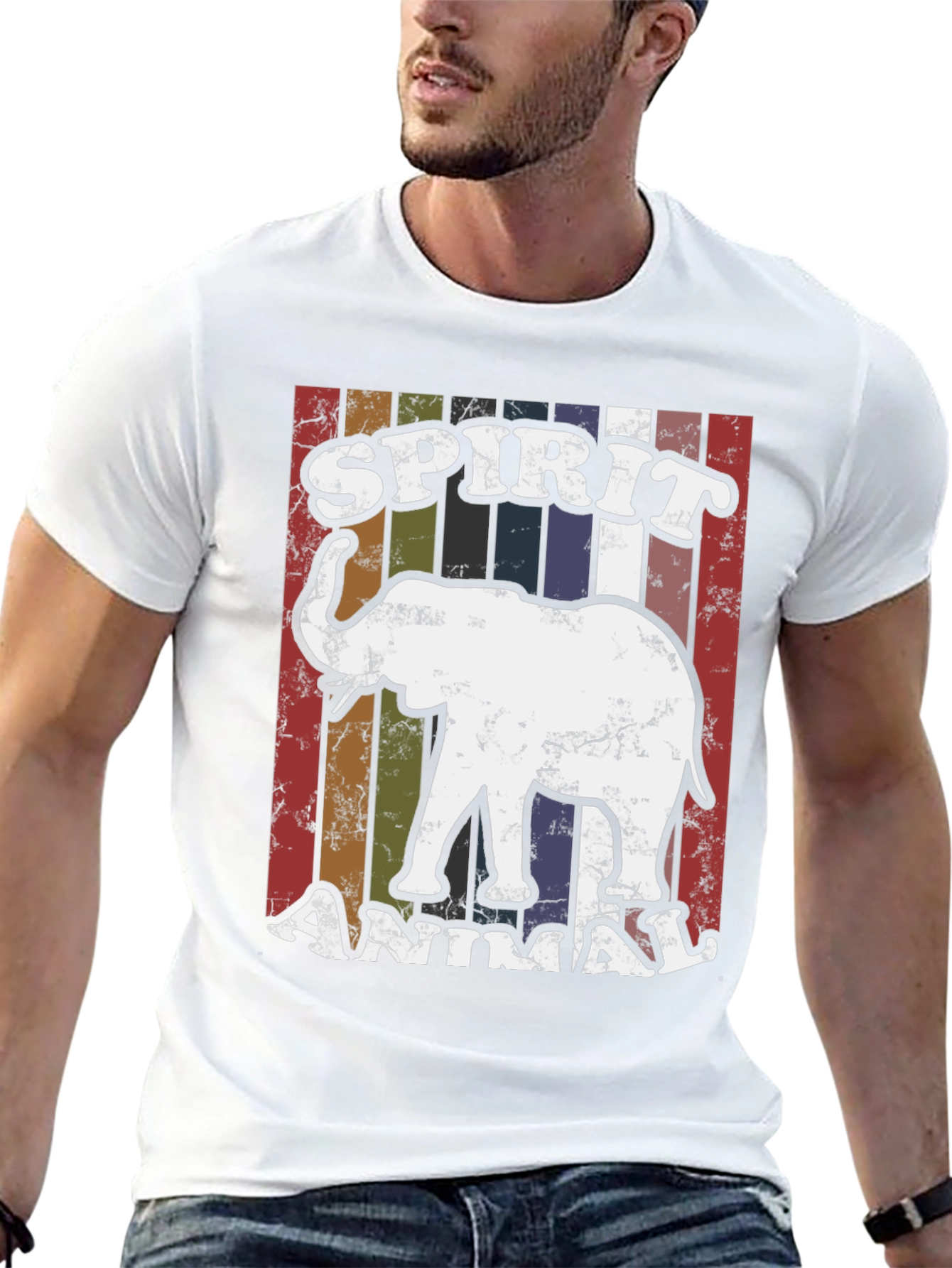 Elephant Spirit Animal Graphic Tee