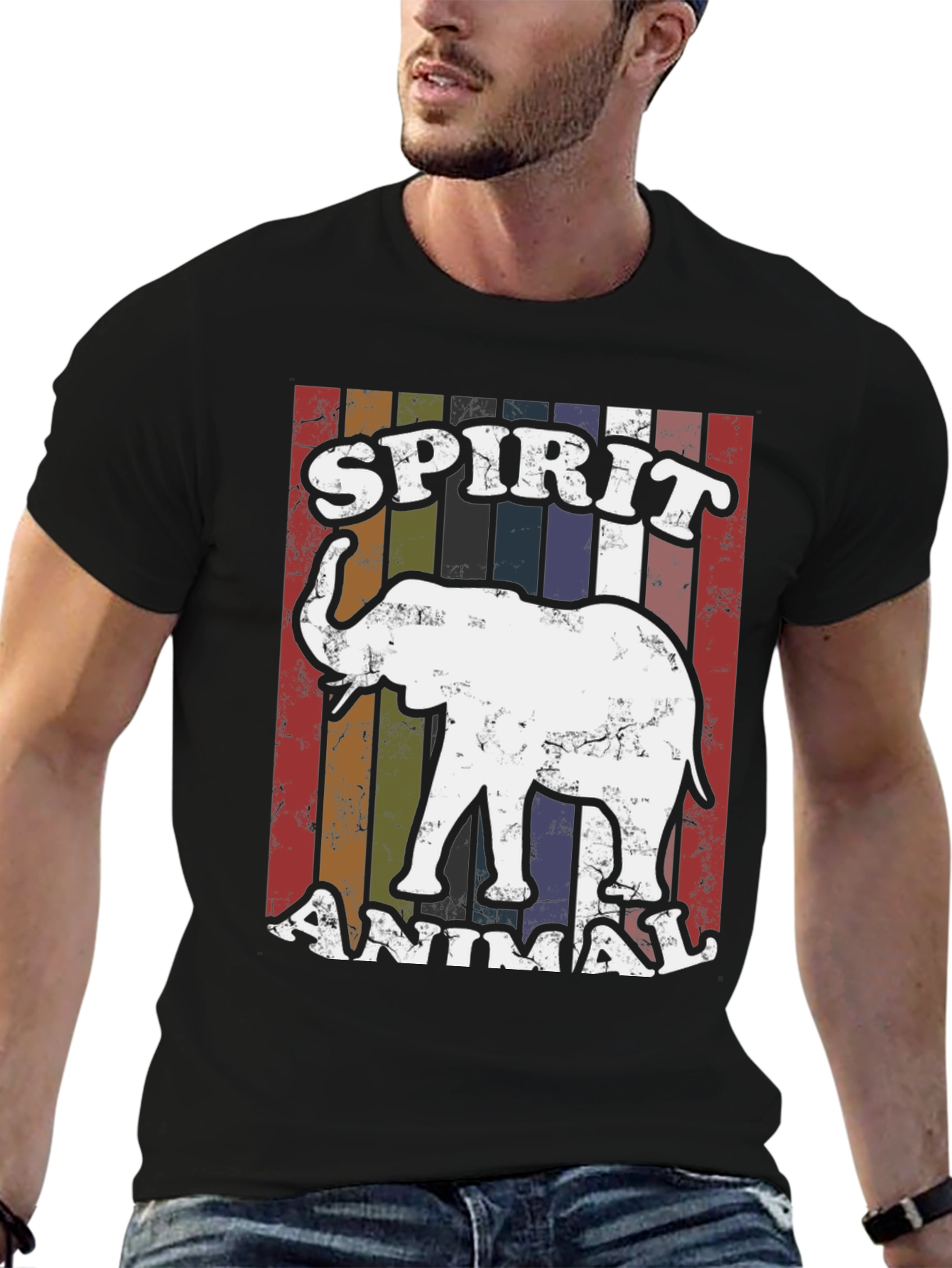 Elephant Spirit Animal Graphic Tee