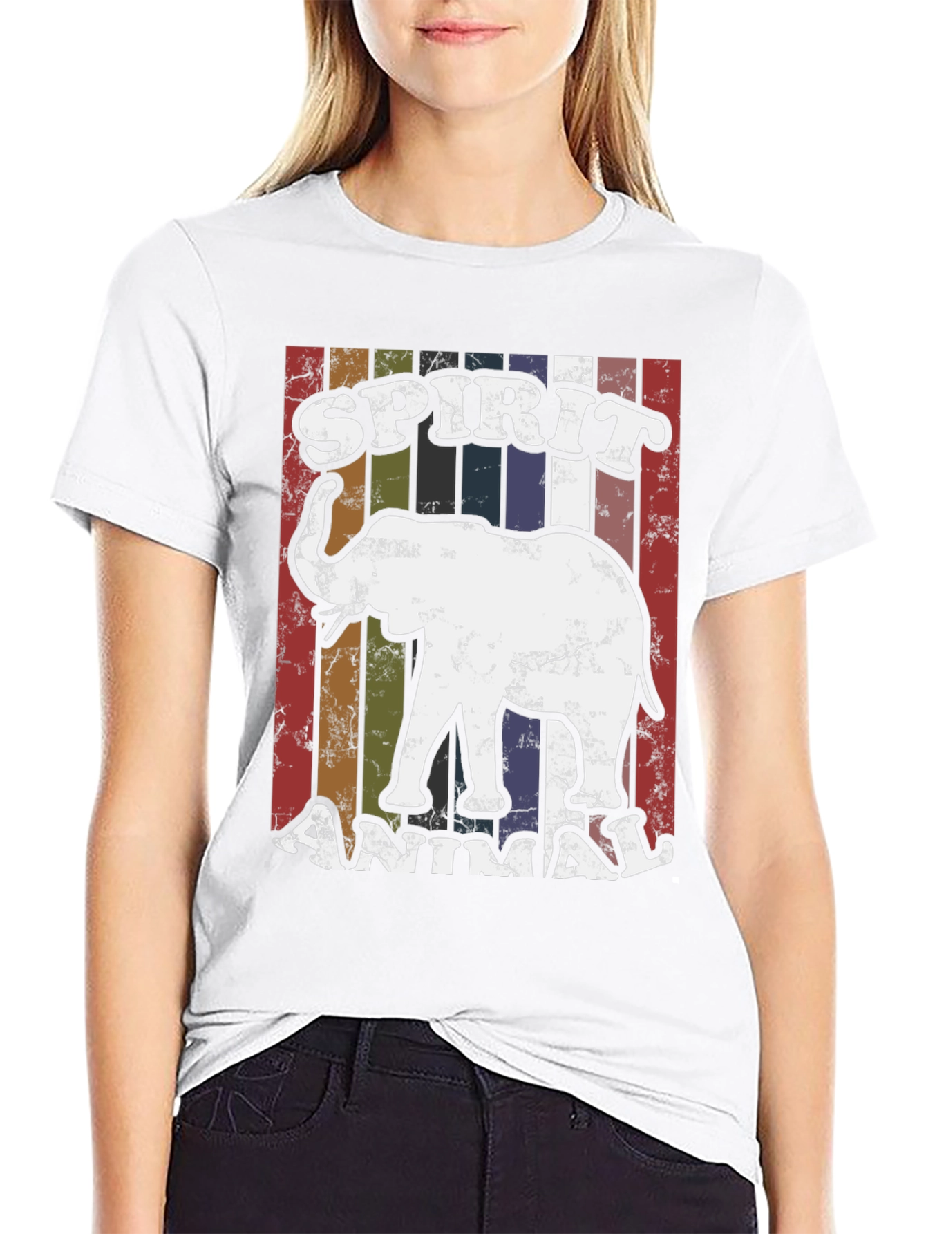 Elephant Spirit Animal Graphic Tee