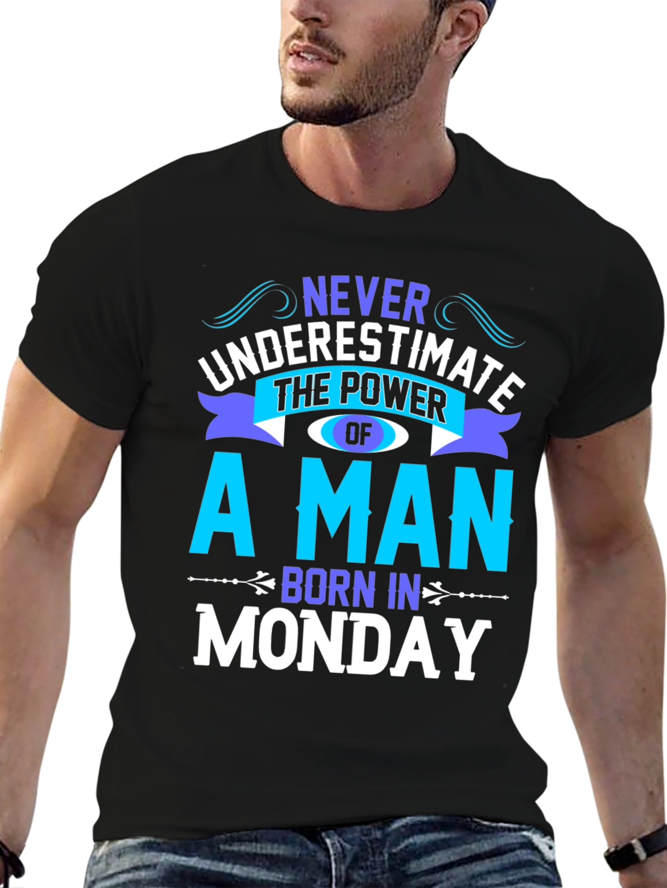 Born on Monday Graphic T-Shirt