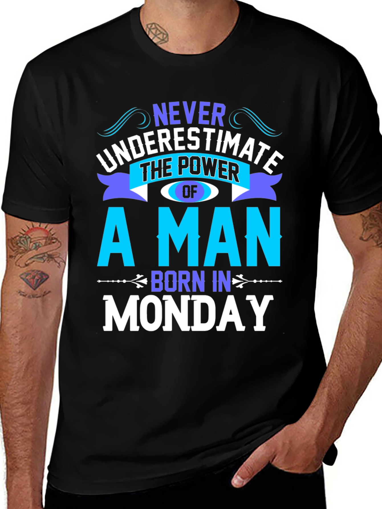 Born on Monday Graphic T-Shirt