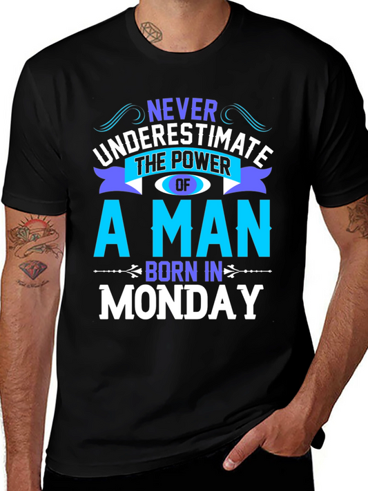 Born on Monday Graphic T-Shirt