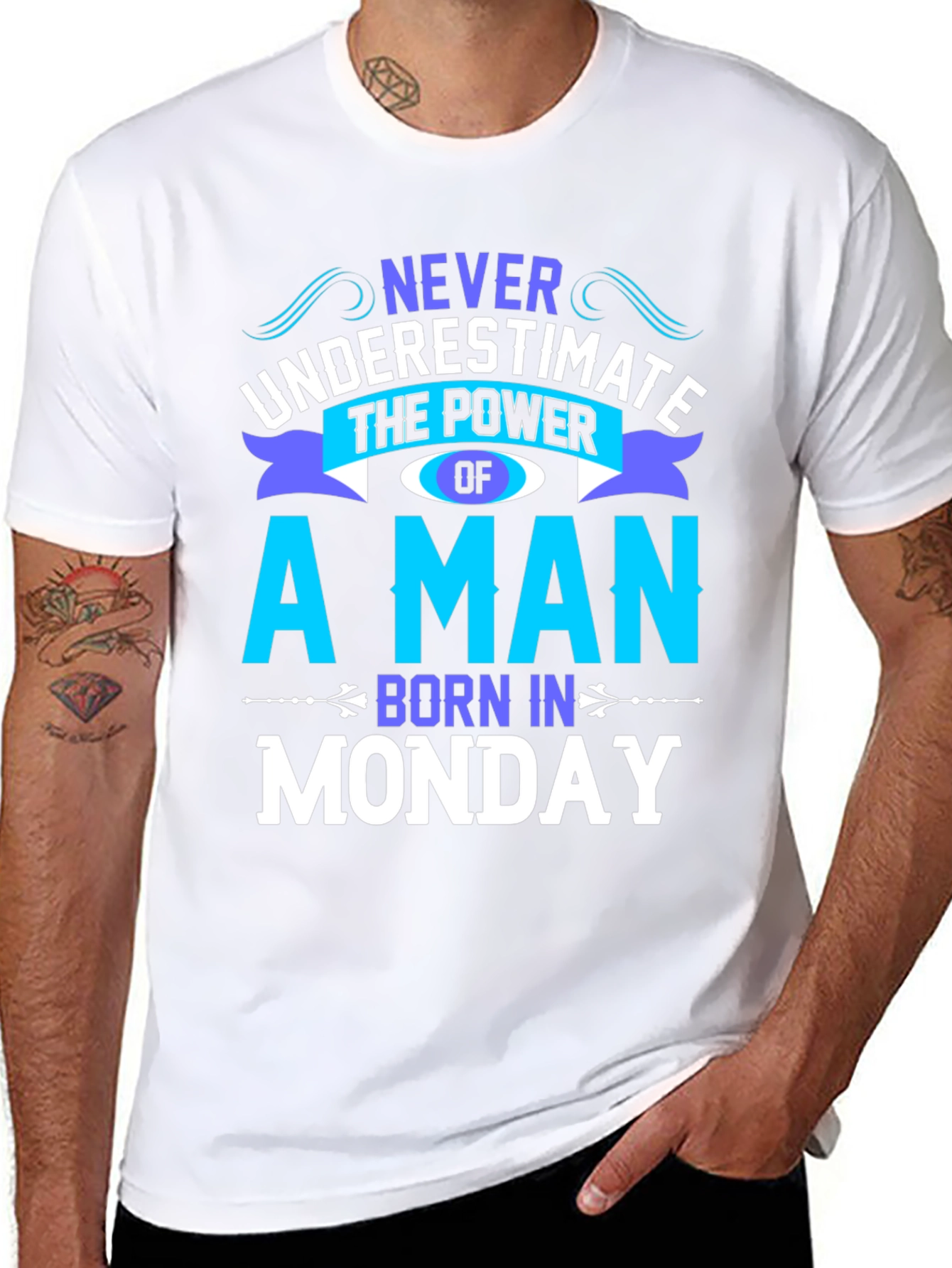 Born on Monday Graphic T-Shirt