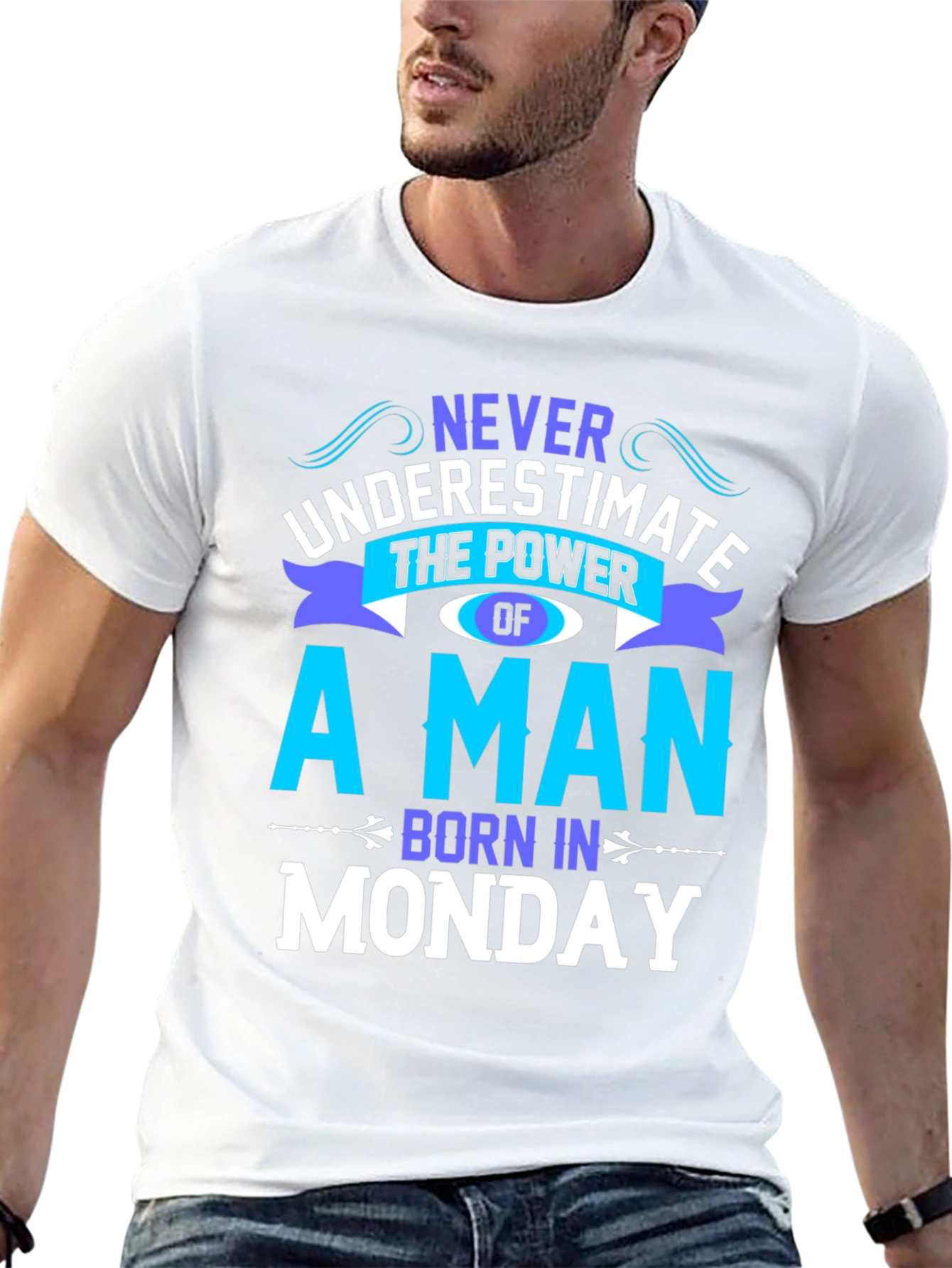 Born on Monday Graphic T-Shirt