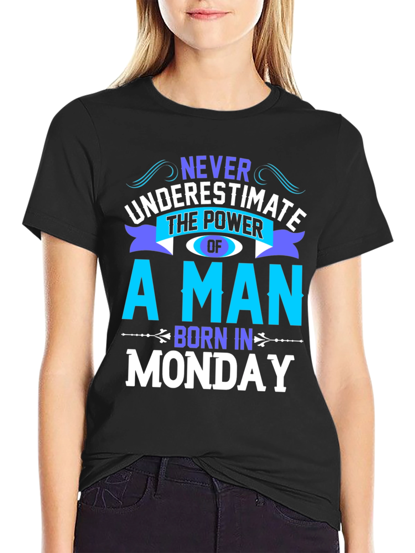 Born on Monday Graphic T-Shirt