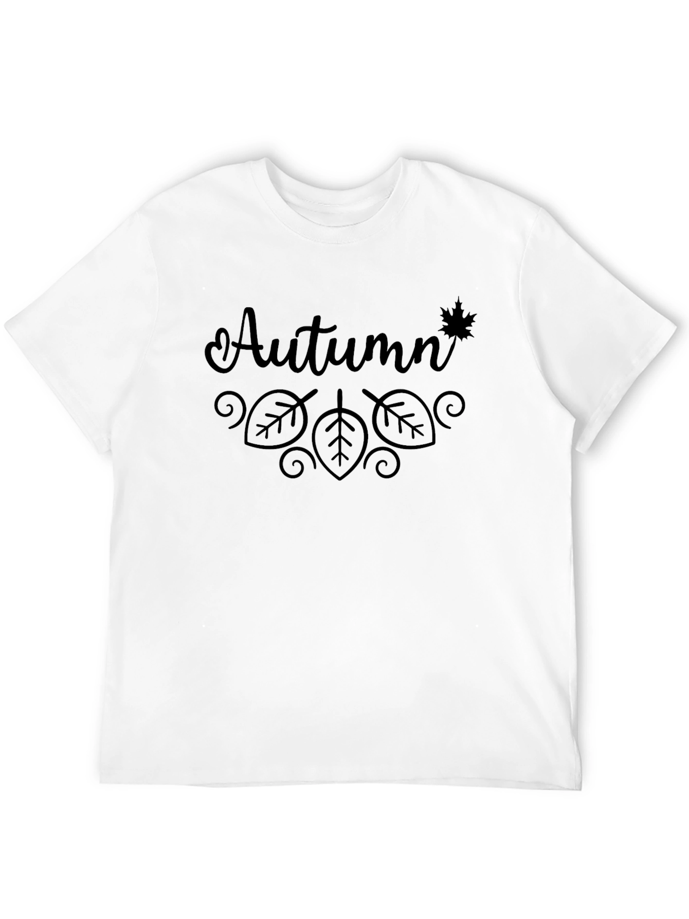 Autumn Leaves Graphic Tee - Seasonal Style