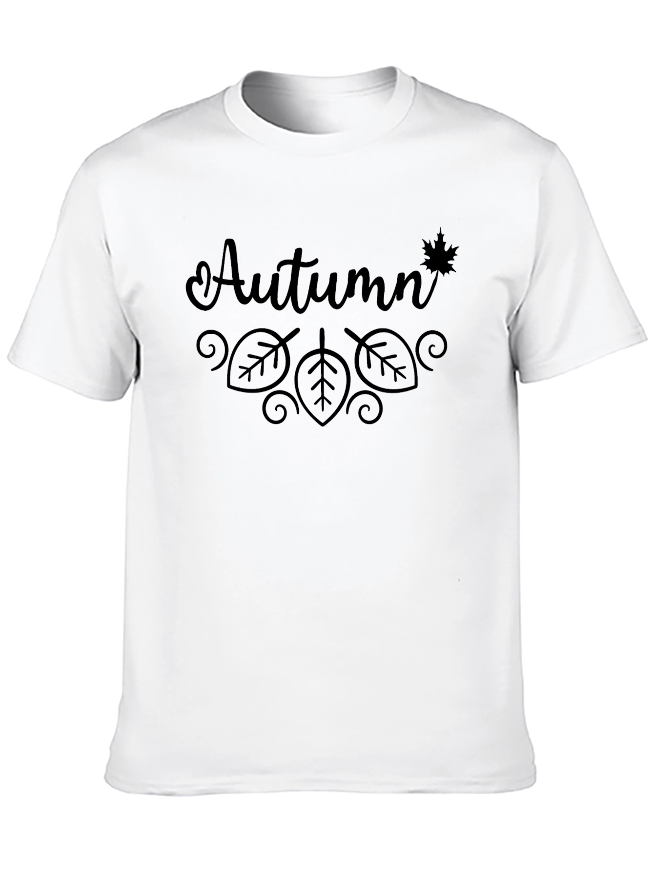 Autumn Leaves Graphic Tee - Seasonal Style