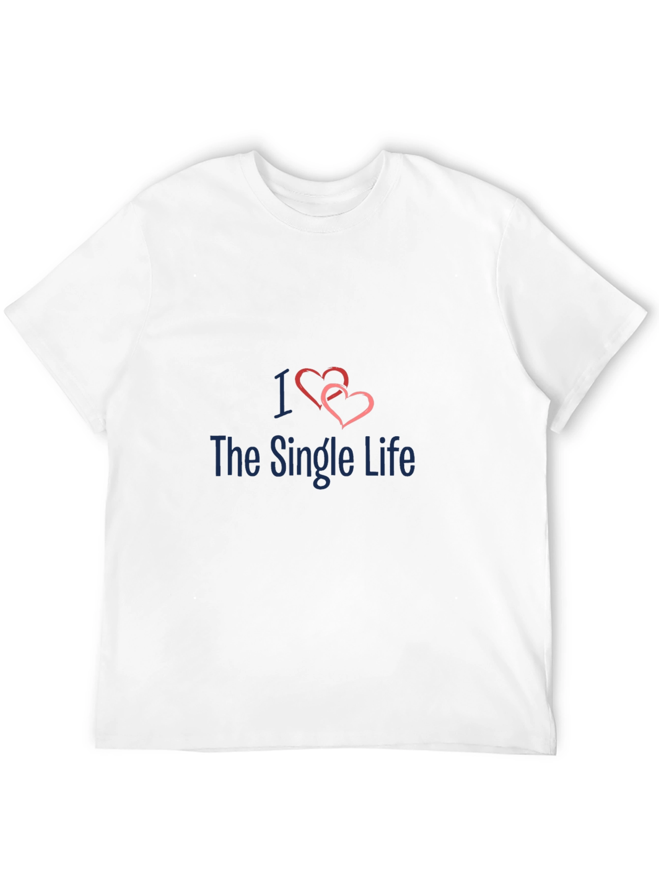 I Heart The Single Life Black Tee