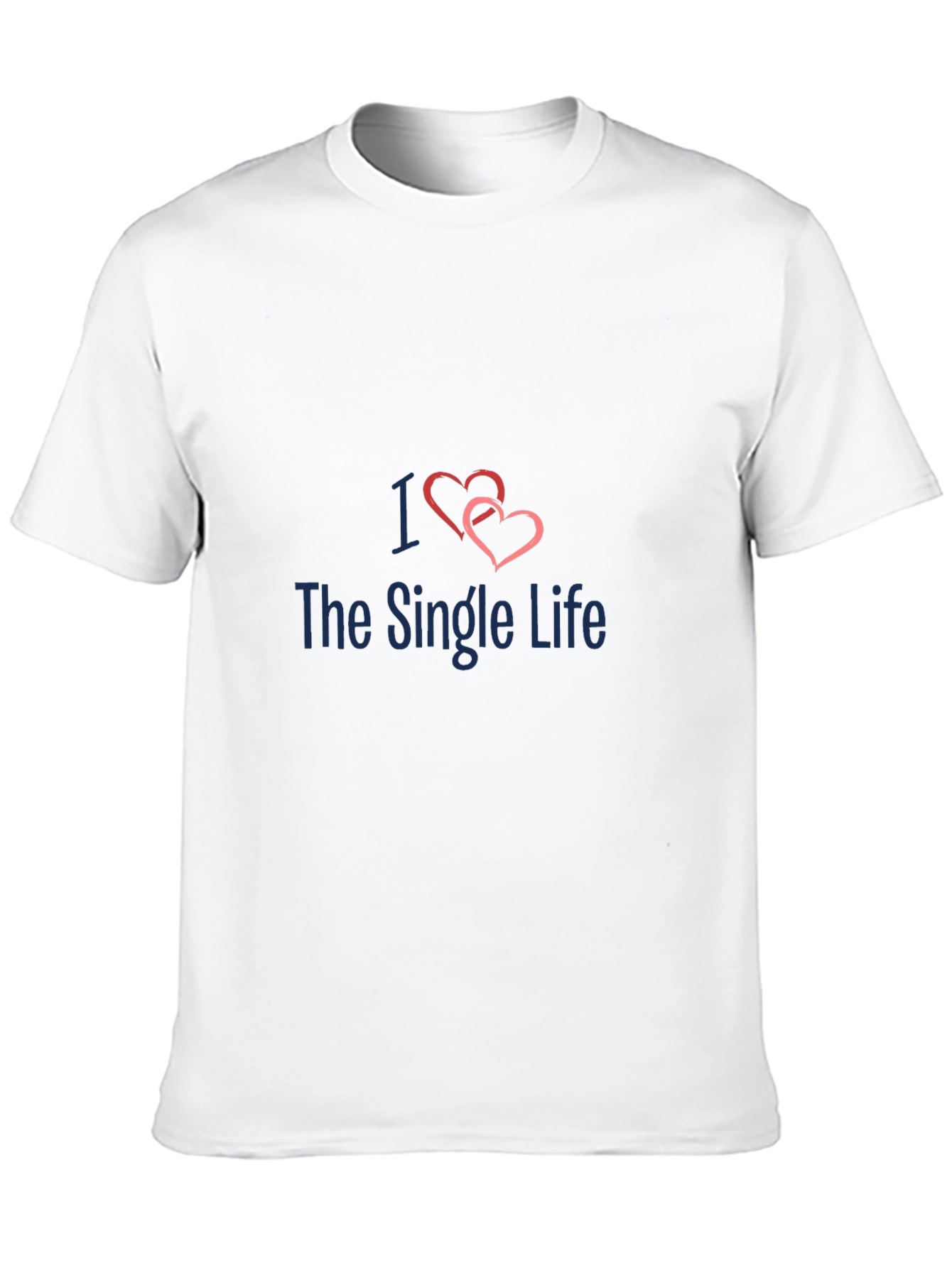 I Heart The Single Life Black Tee