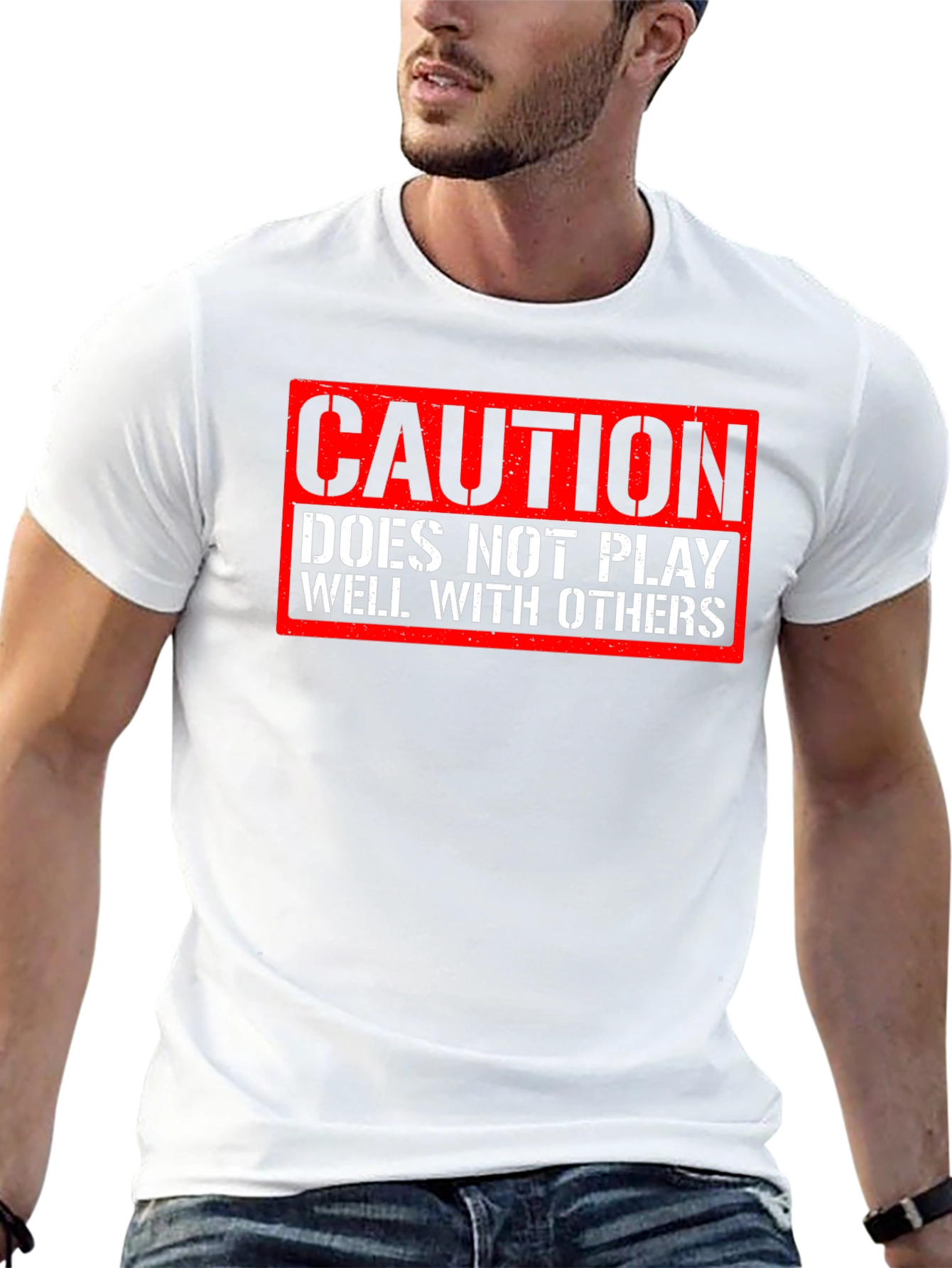 Caution: Does Not Play Well With Others T-Shirt