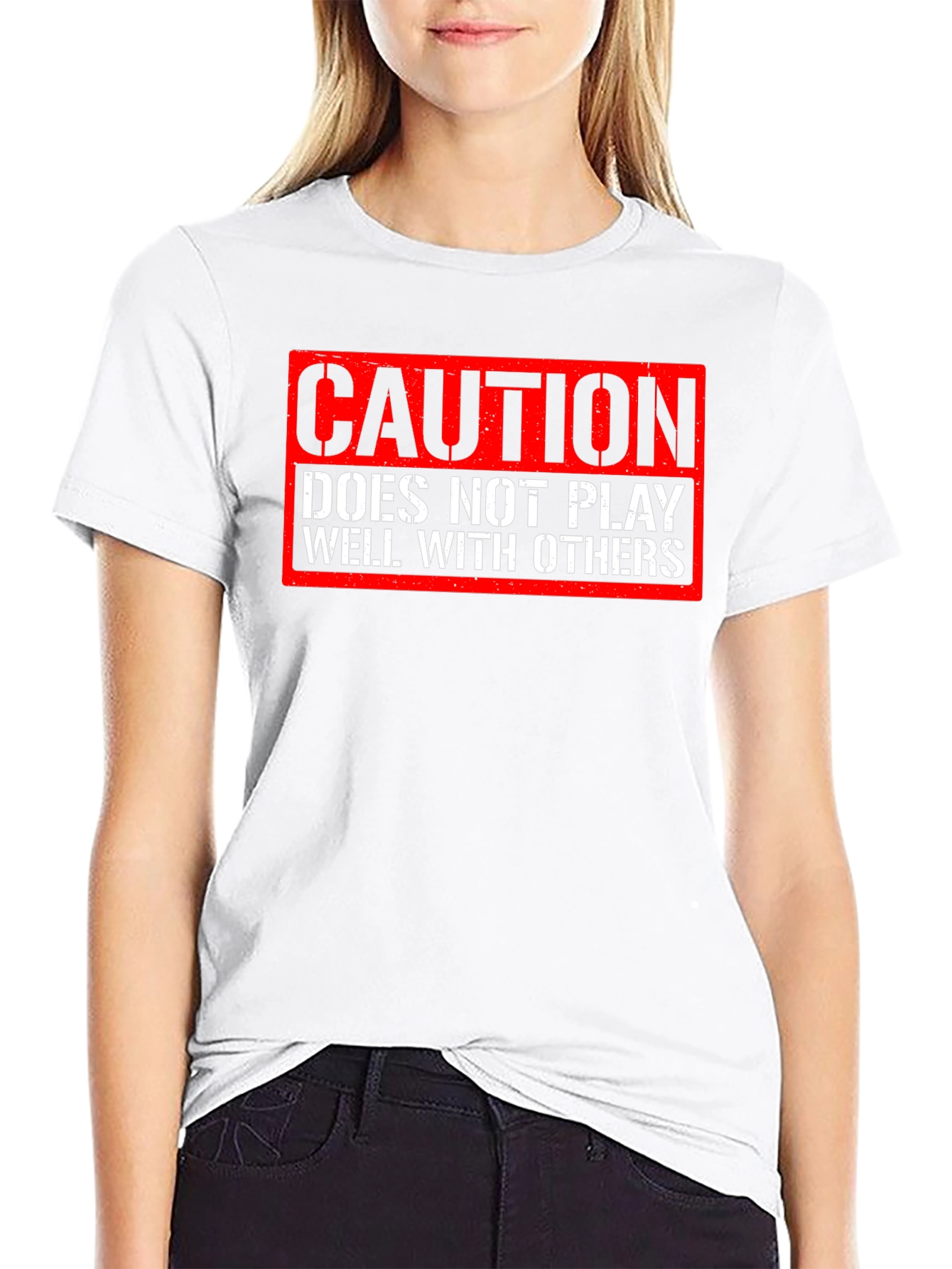 Caution: Does Not Play Well With Others T-Shirt