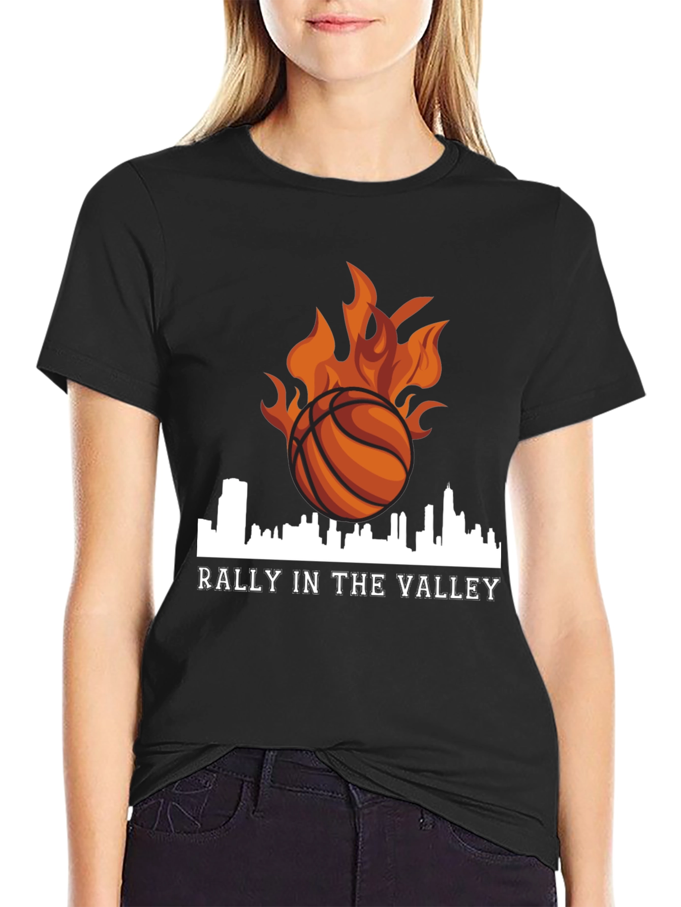 Rally in the Valley Basketball Graphic Tee