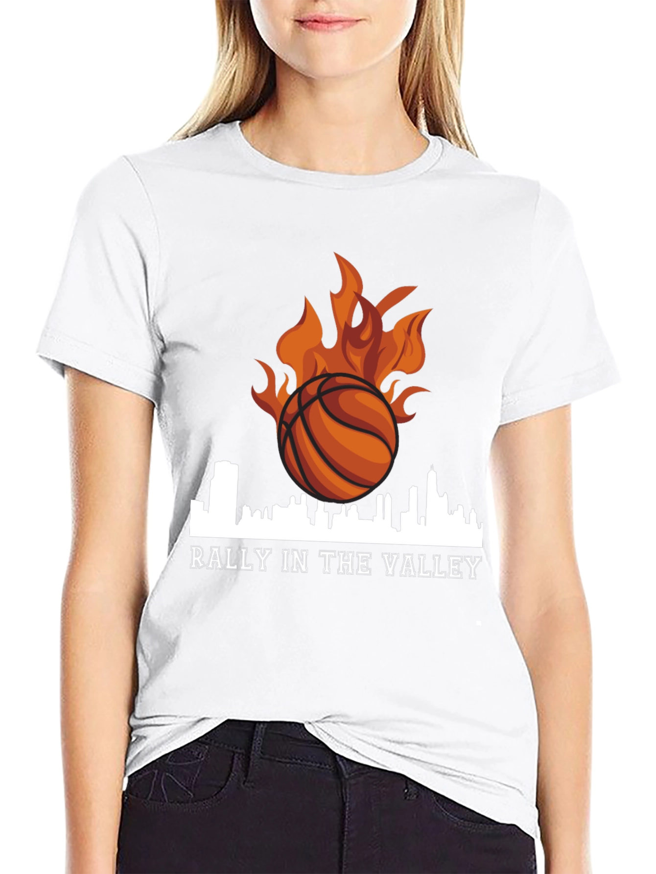 Rally in the Valley Basketball Graphic Tee