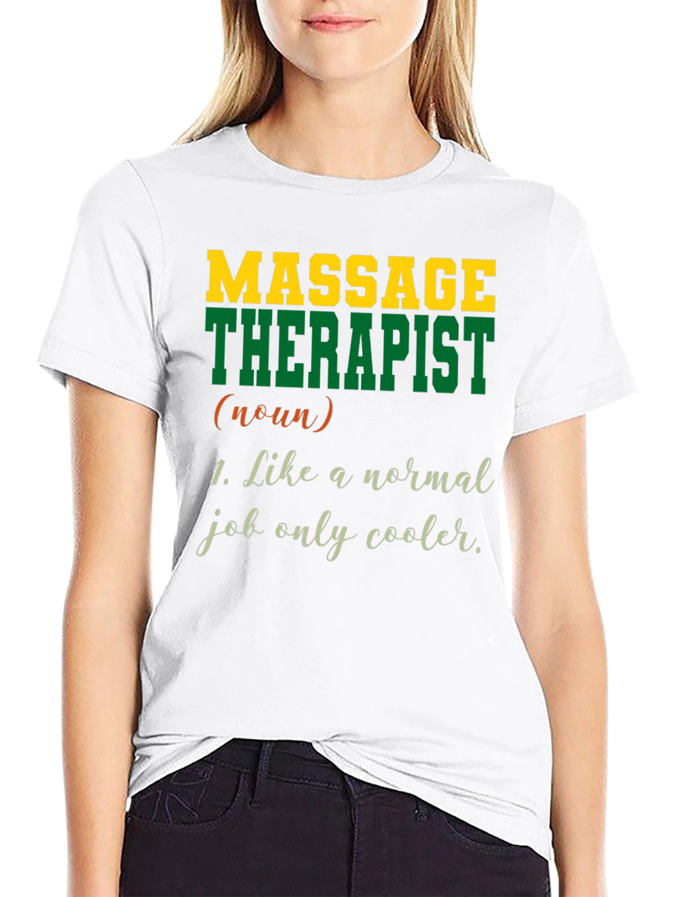 Massage Therapist T-Shirt - Cool Job Tee