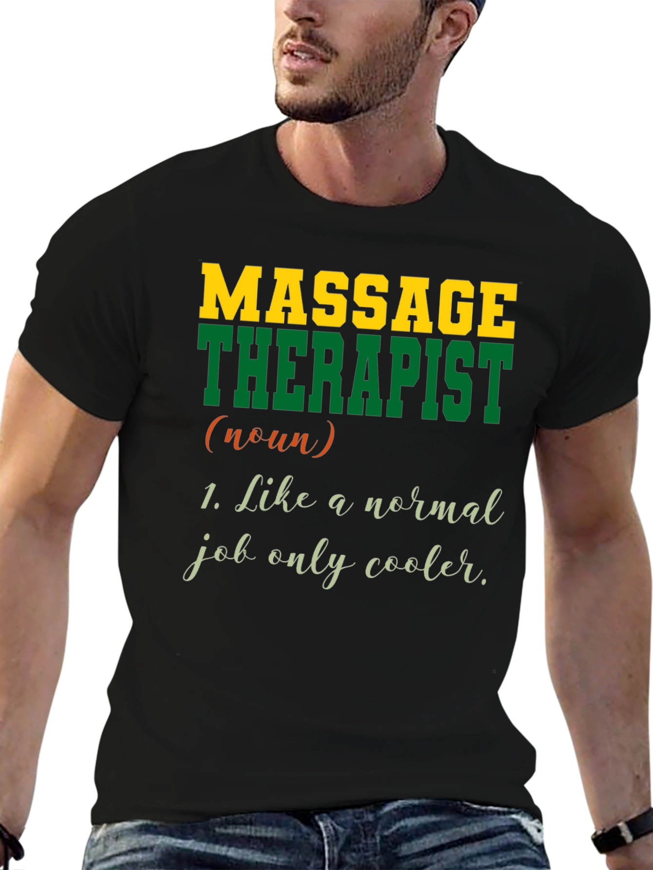 Massage Therapist T-Shirt - Cool Job Tee