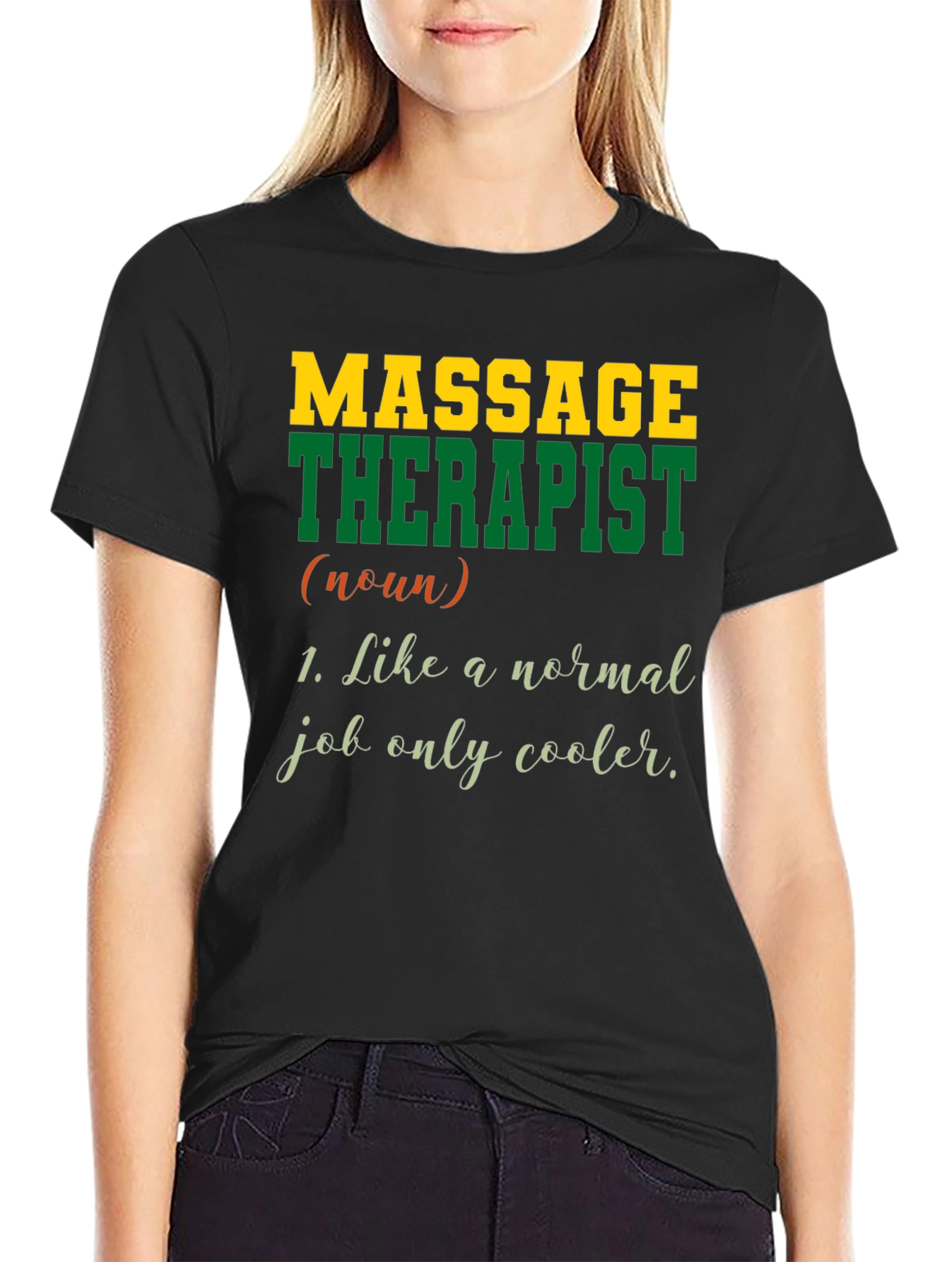 Massage Therapist T-Shirt - Cool Job Tee