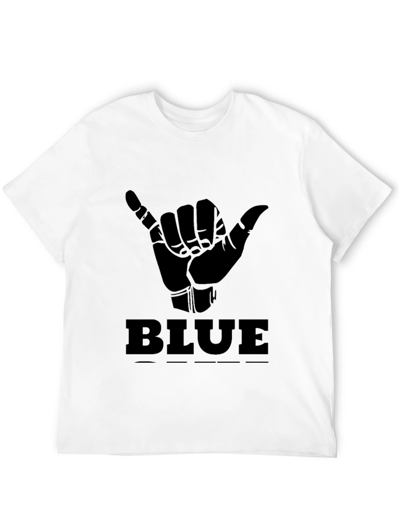 Hang Loose T-Shirt - BLUE Graphic Tee