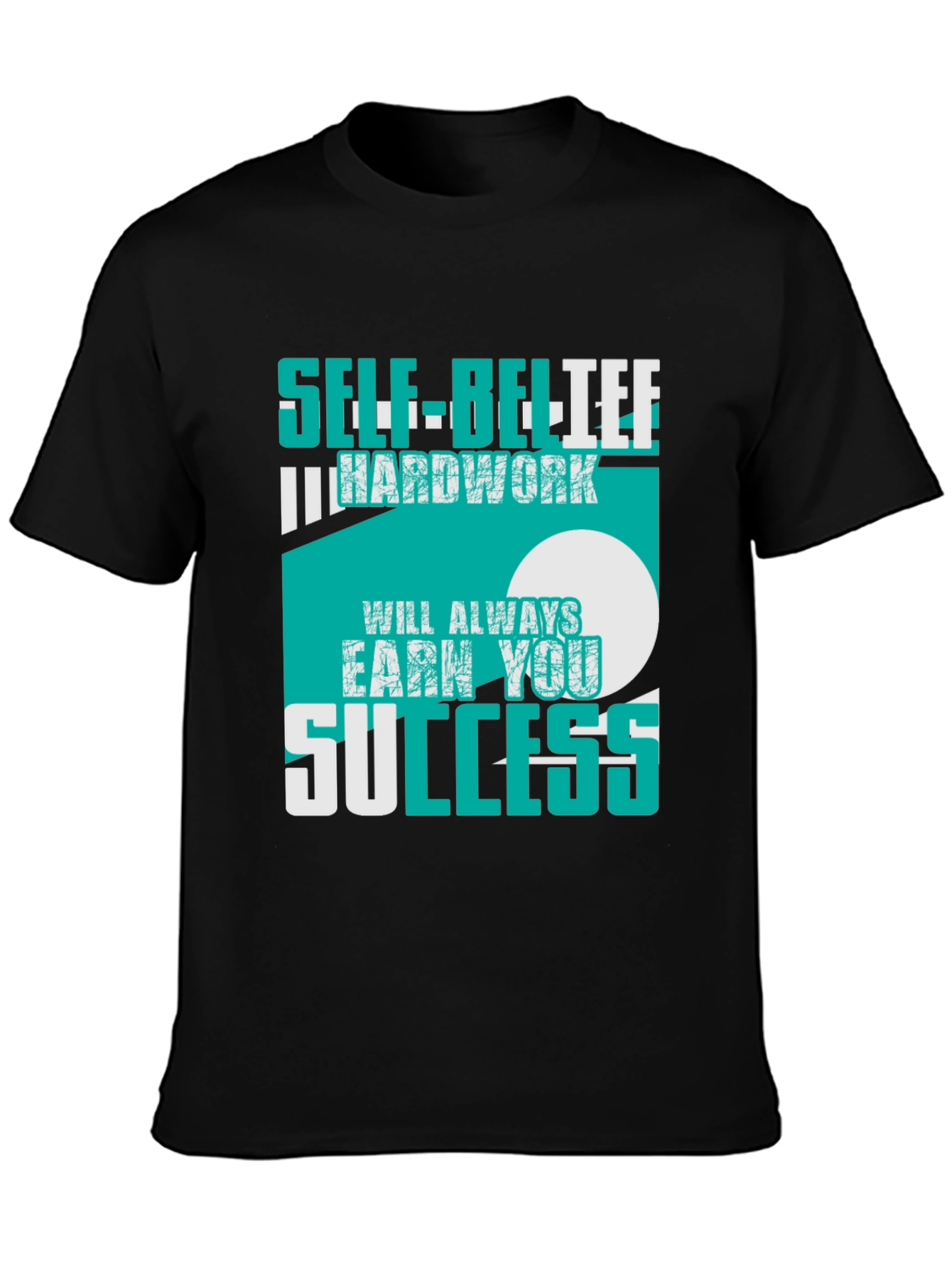 Self-Belief & Hardwork Success Tee