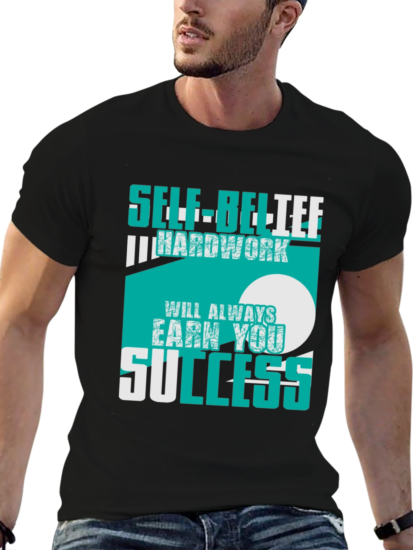 Self-Belief & Hardwork Success Tee