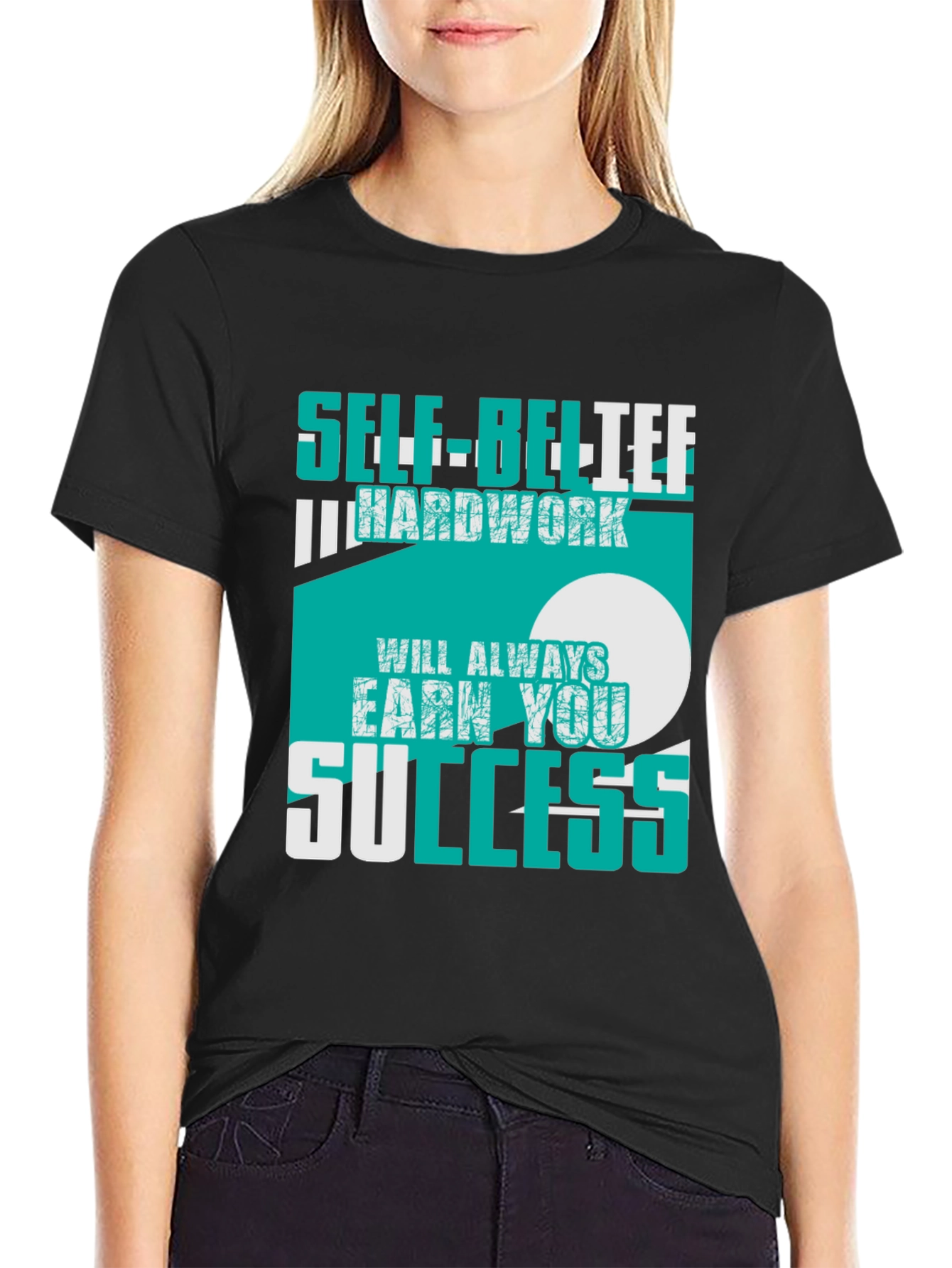 Self-Belief & Hardwork Success Tee