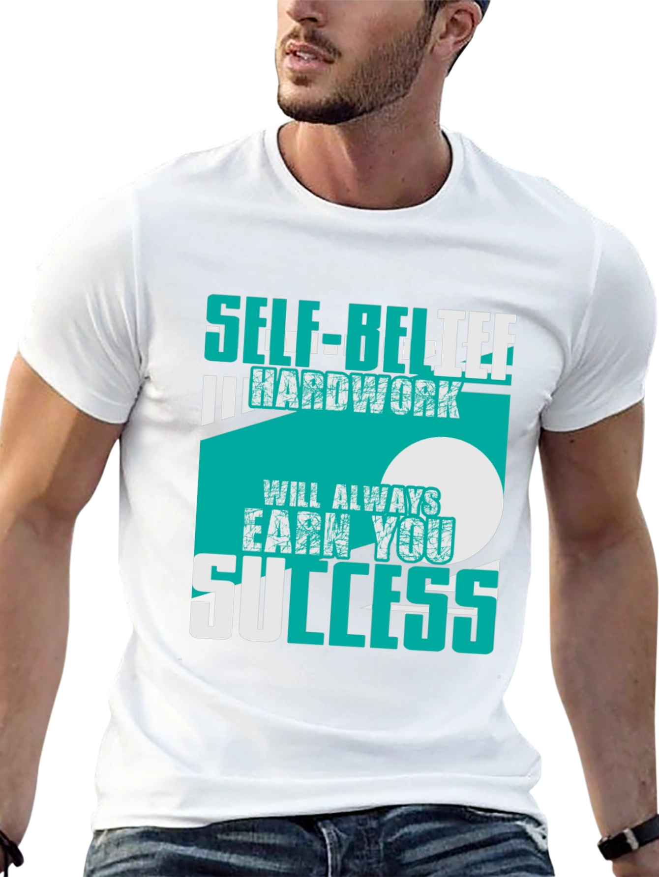 Self-Belief & Hardwork Success Tee