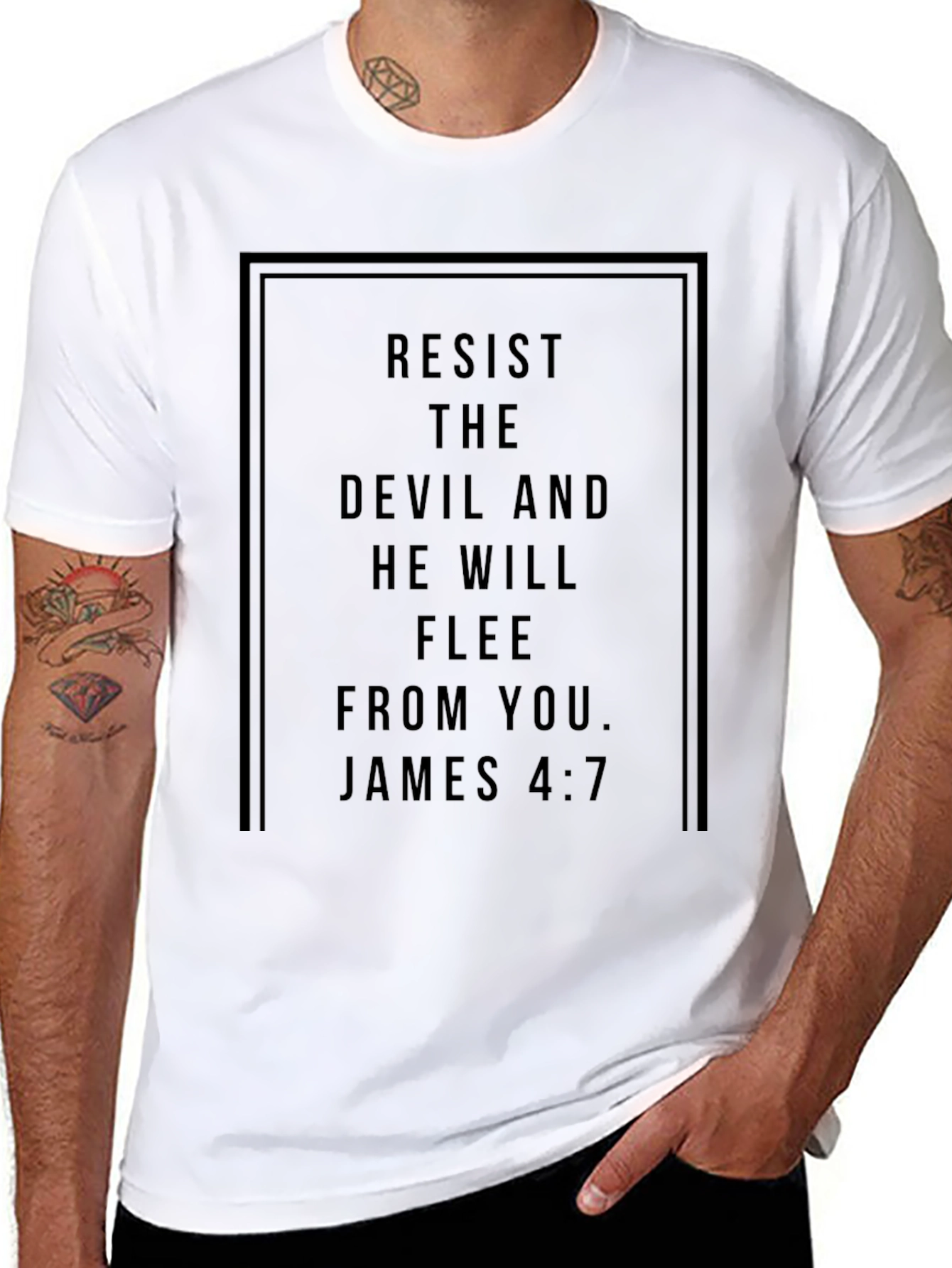 Resist the Devil Graphic T-Shirt