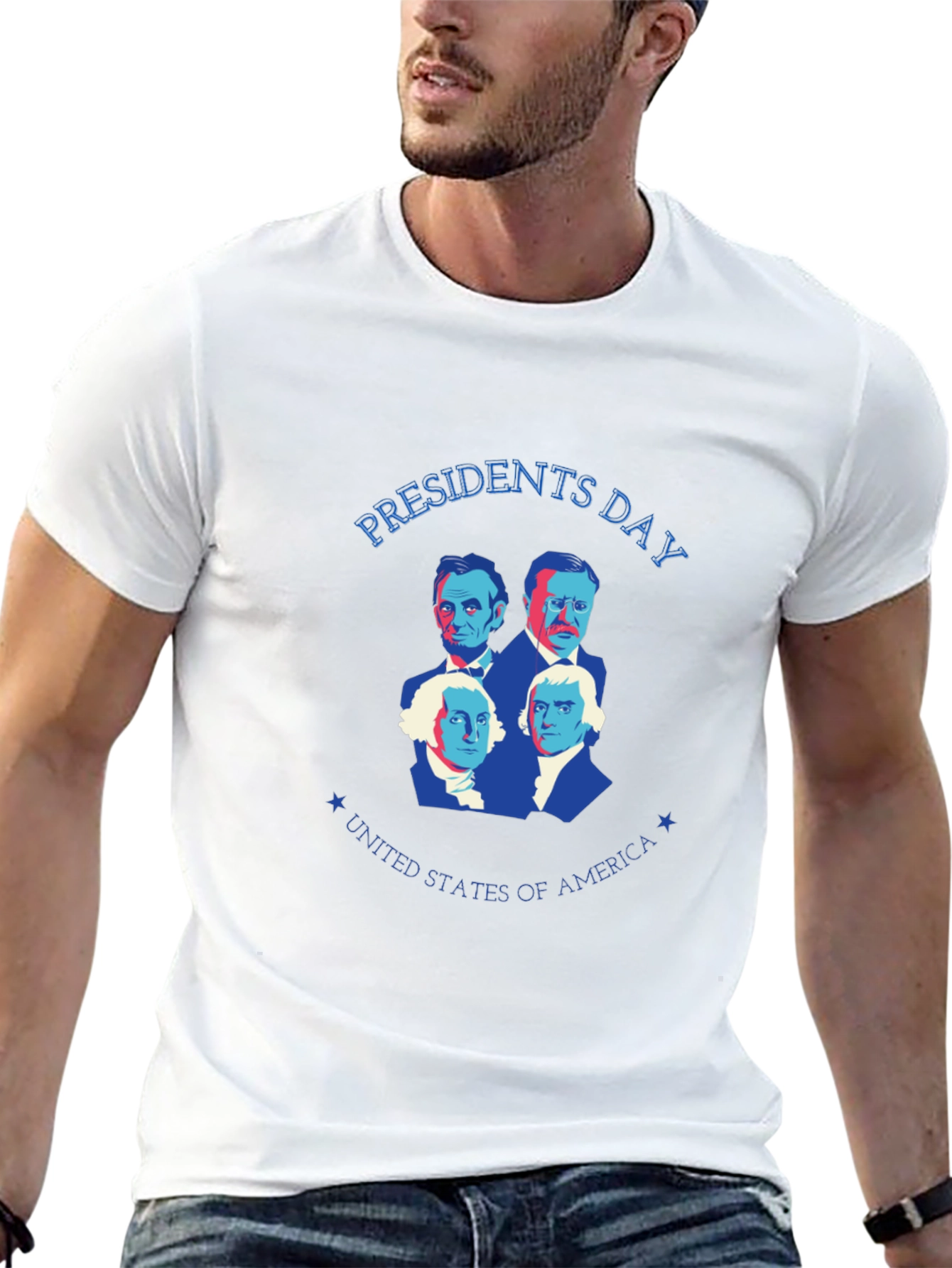 Presidents Day US Presidents Graphic T-Shirt