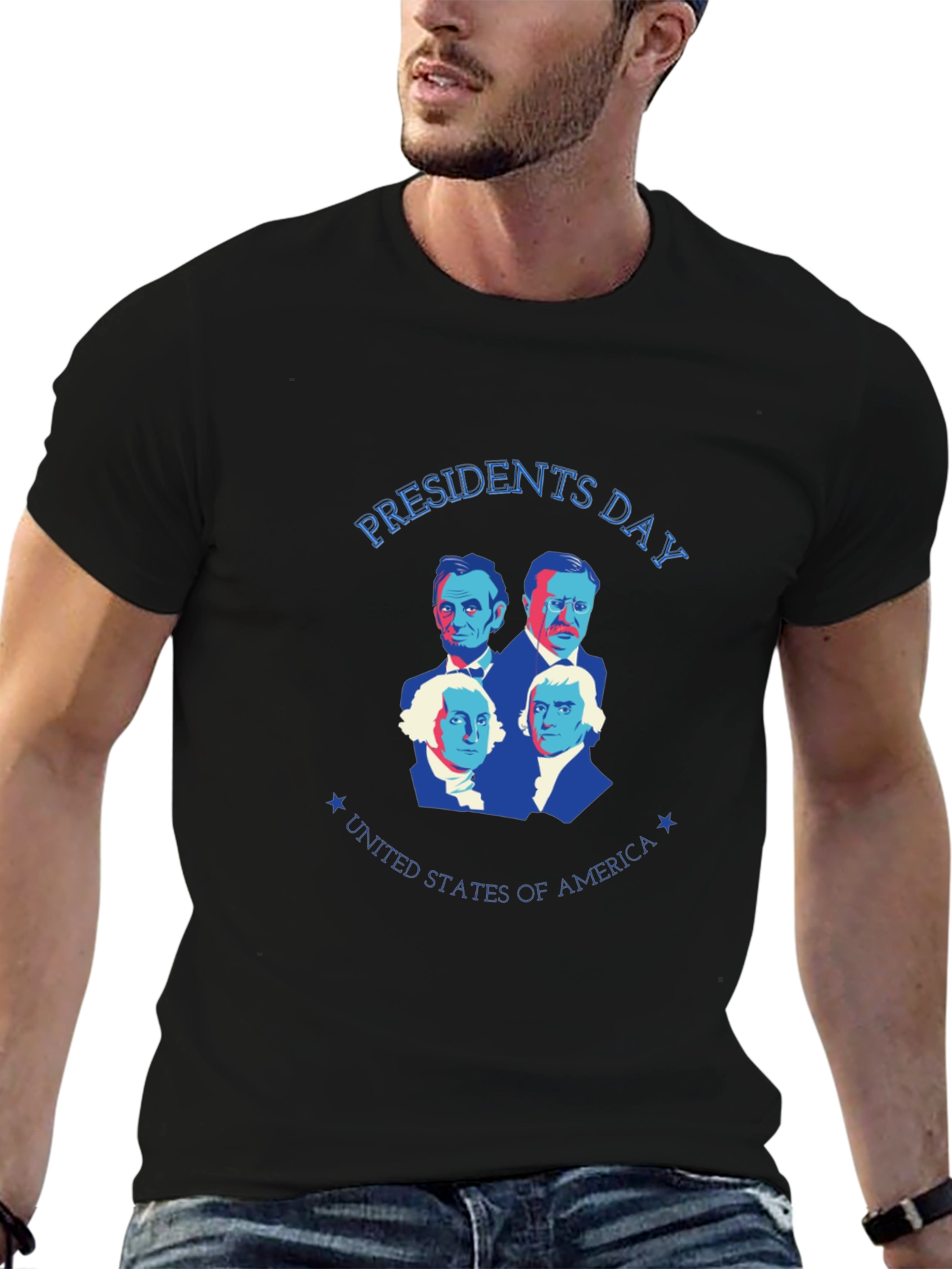 Presidents Day US Presidents Graphic T-Shirt