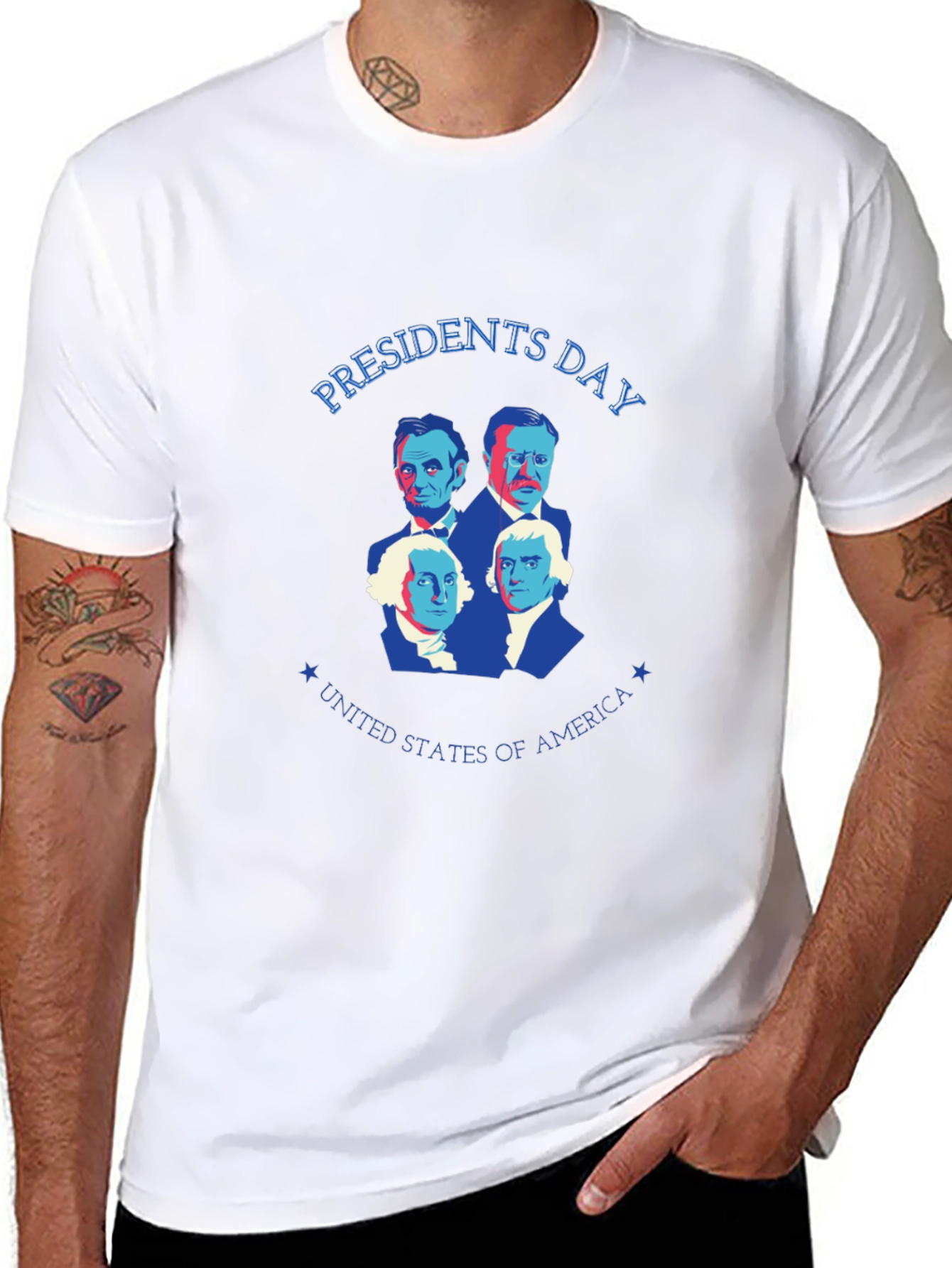 Presidents Day US Presidents Graphic T-Shirt