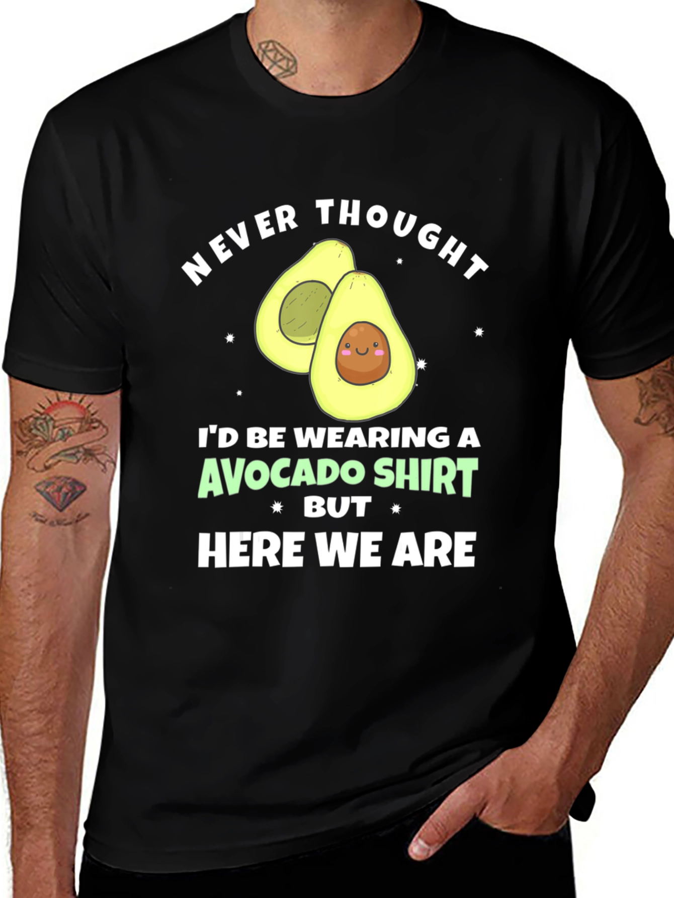 Avocado Shirt - Never Thought Id Be Wearing One!