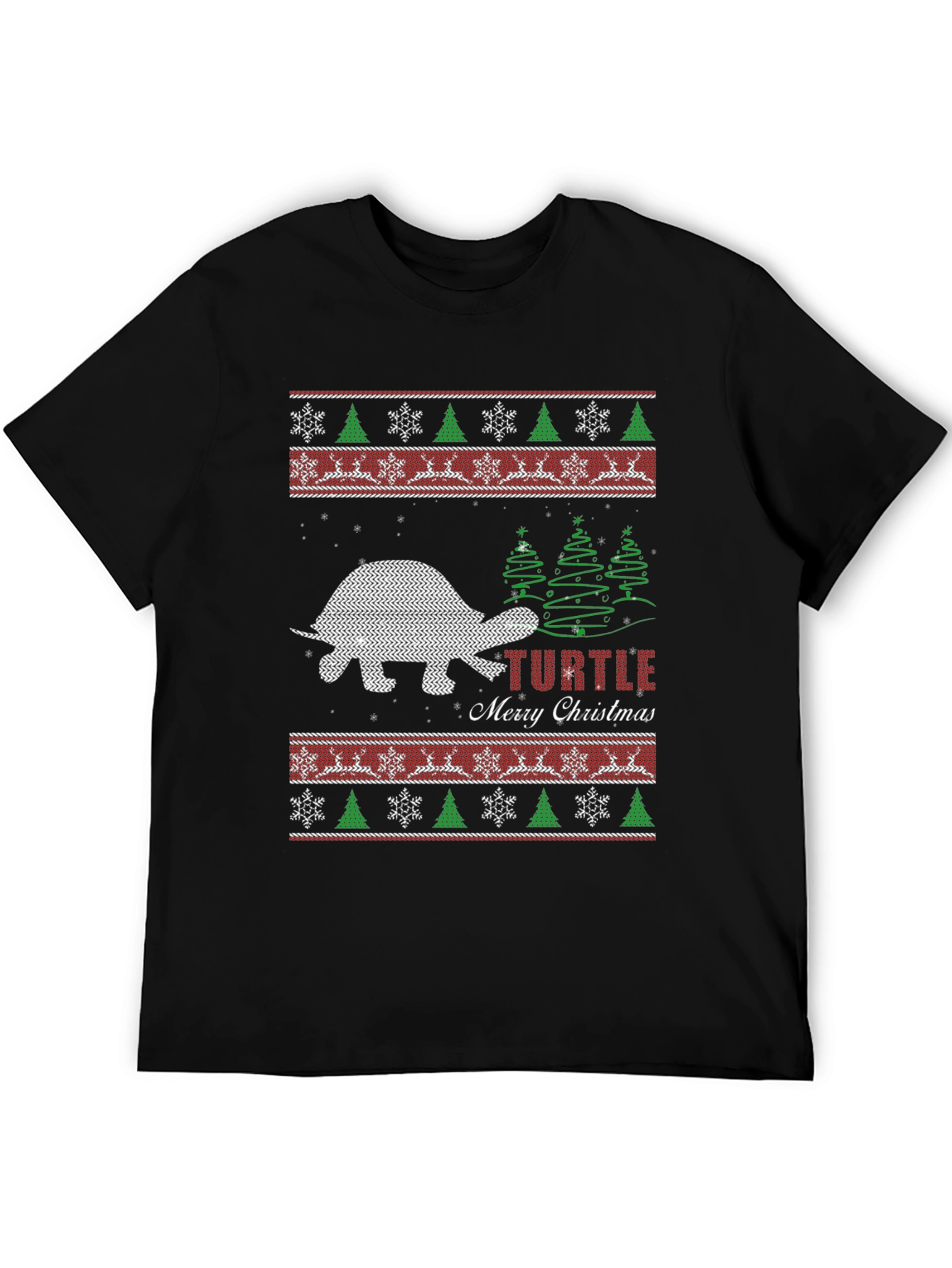 Turtle Christmas Sweater T-Shirt