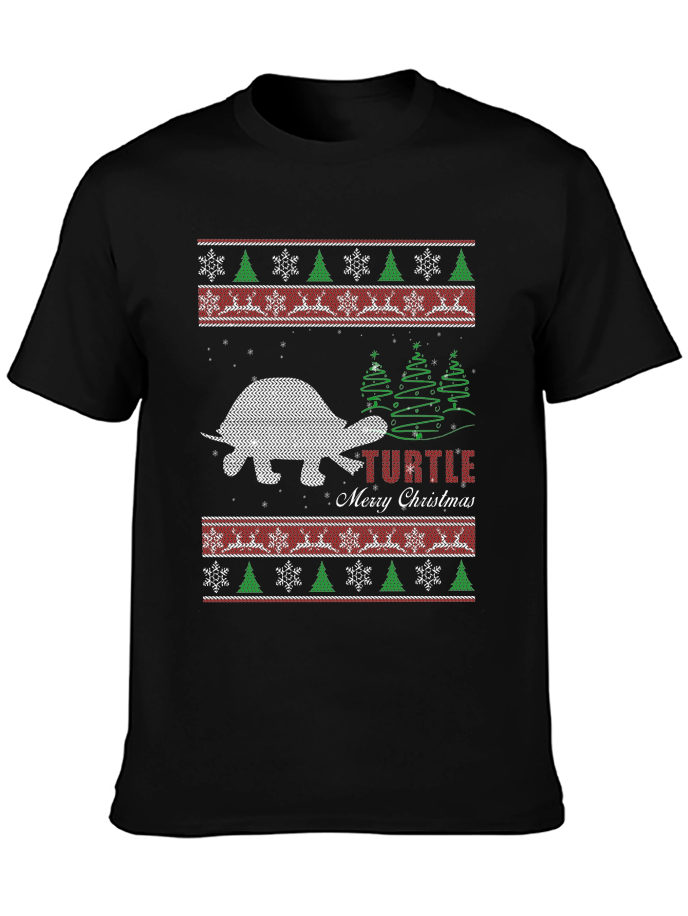 Turtle Christmas Sweater T-Shirt