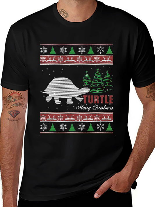 Turtle Christmas Sweater T-Shirt