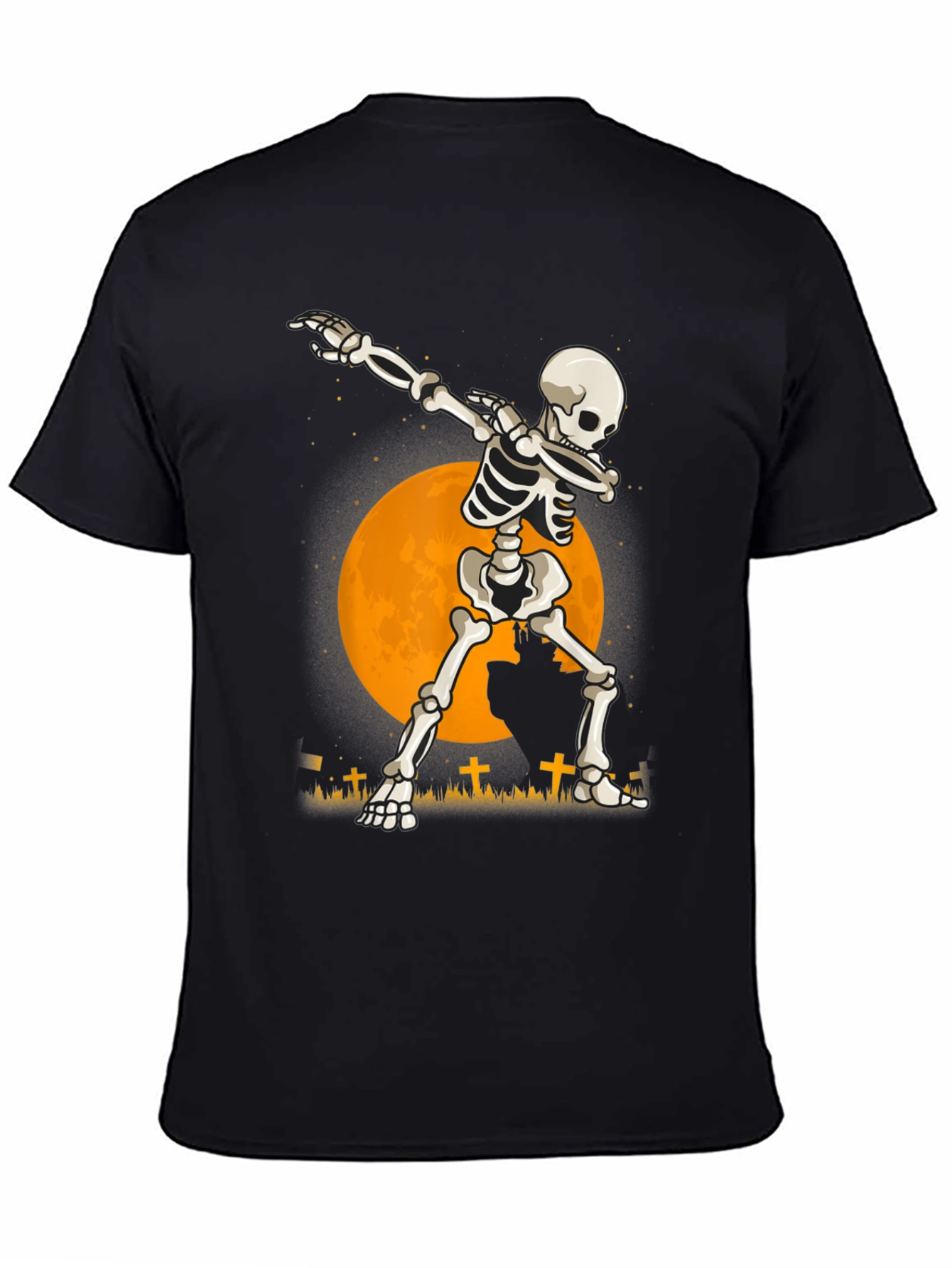 Dabbing Skeleton Halloween T-Shirt