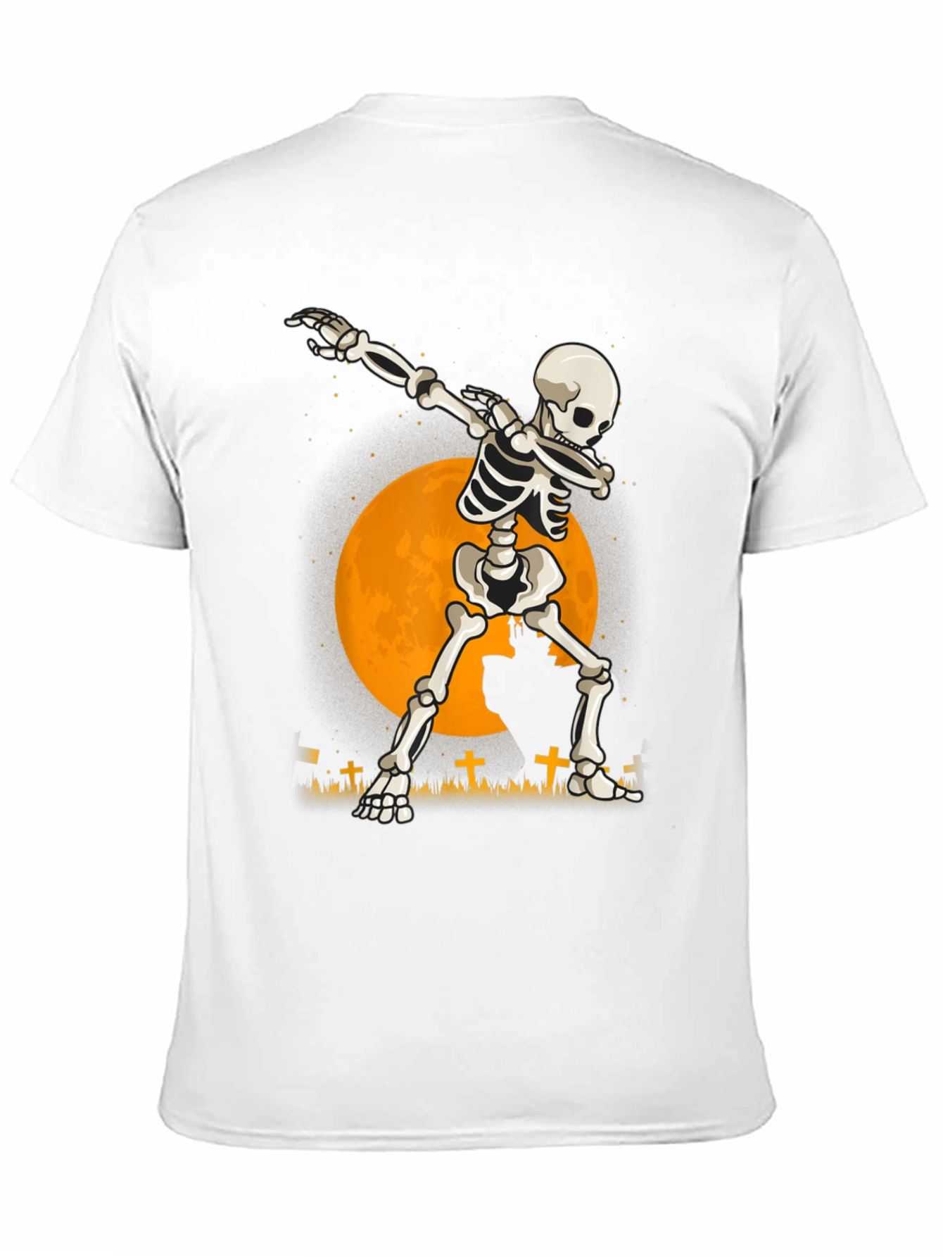 Dabbing Skeleton Halloween T-Shirt