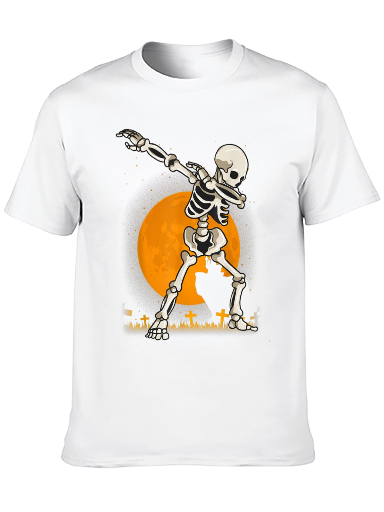 Dabbing Skeleton Halloween T-Shirt