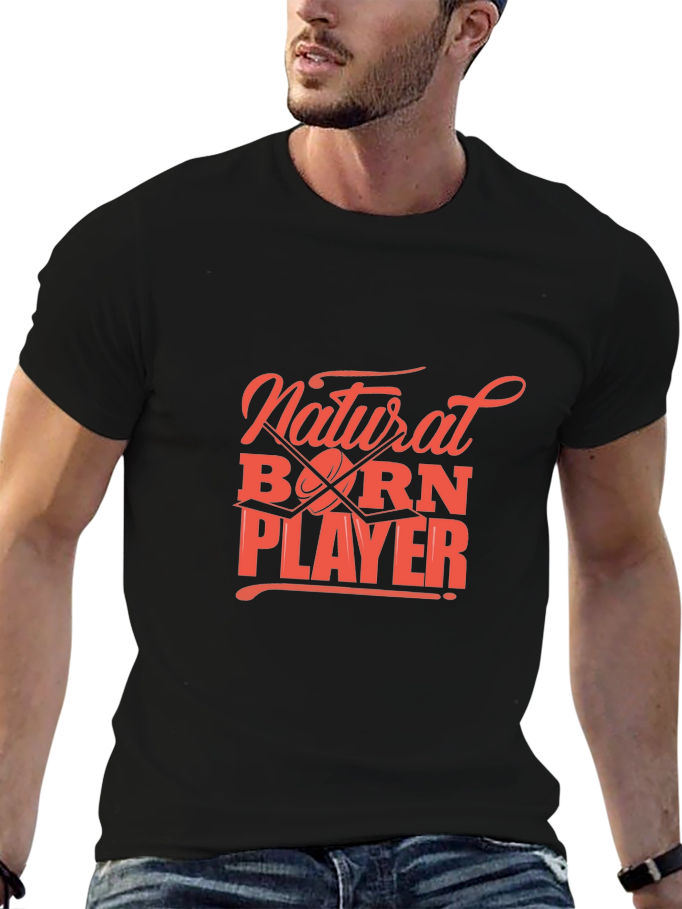 Natural Born Player Graphic T-Shirt