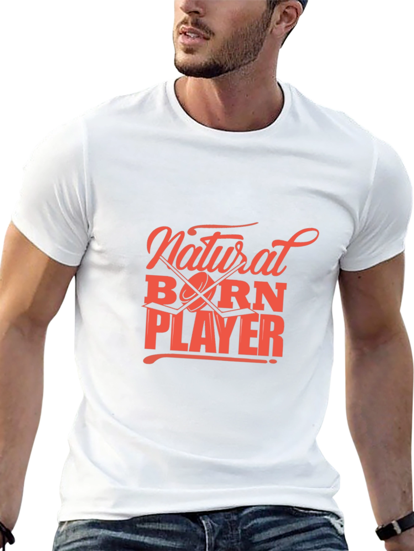 Natural Born Player Graphic T-Shirt