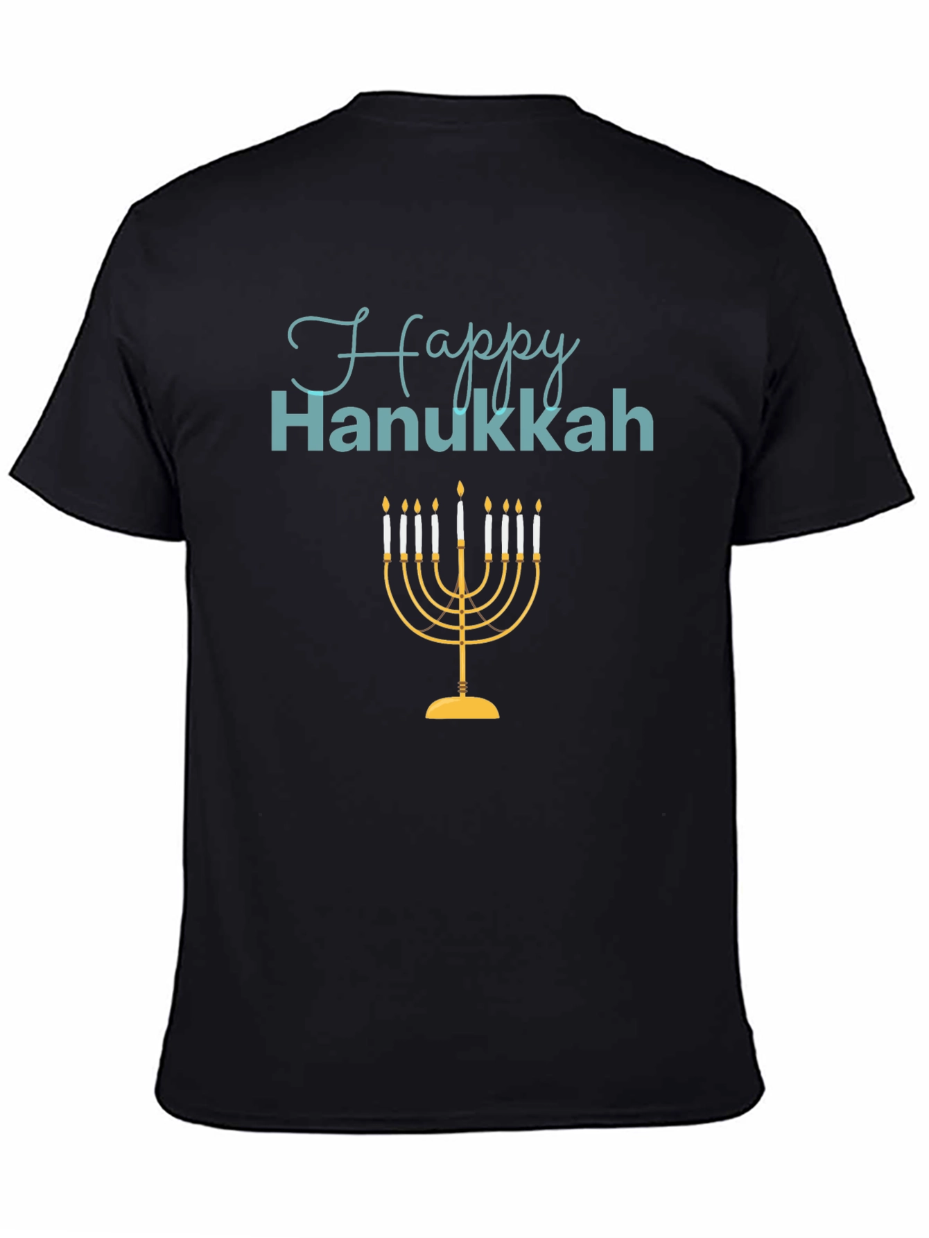Happy Hanukkah Menorah T-Shirt